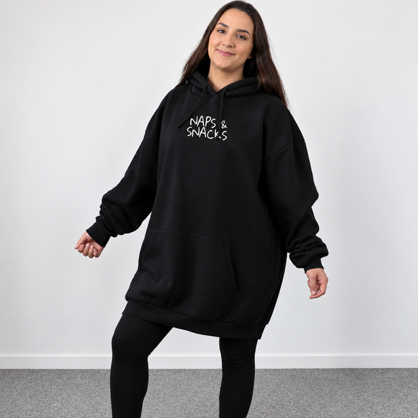 Naps & Snacks - Huge Oversized Comfy Original Hoody