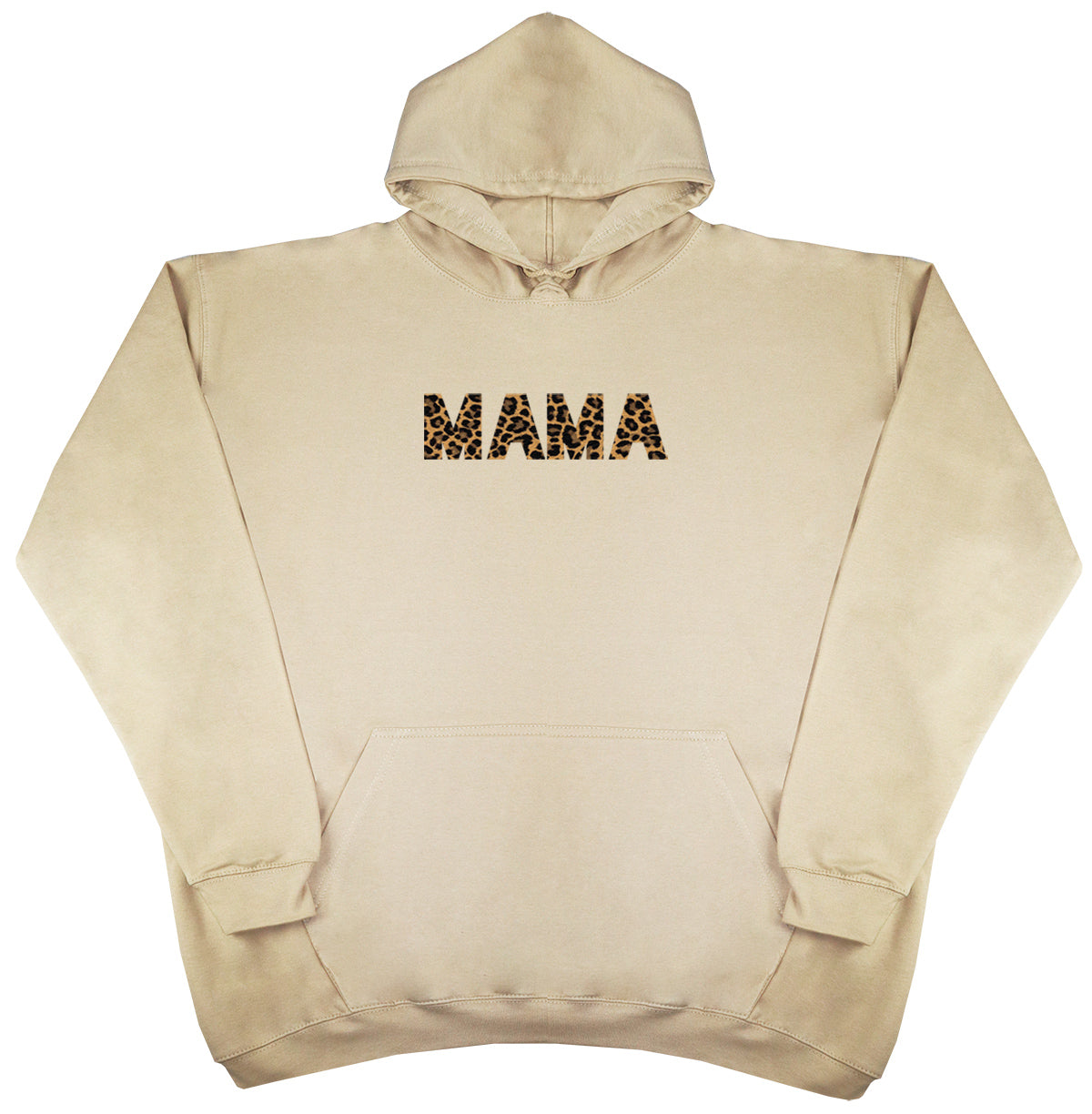 MAMA - Leopard Print - Huge Oversized Comfy Original Hoody
