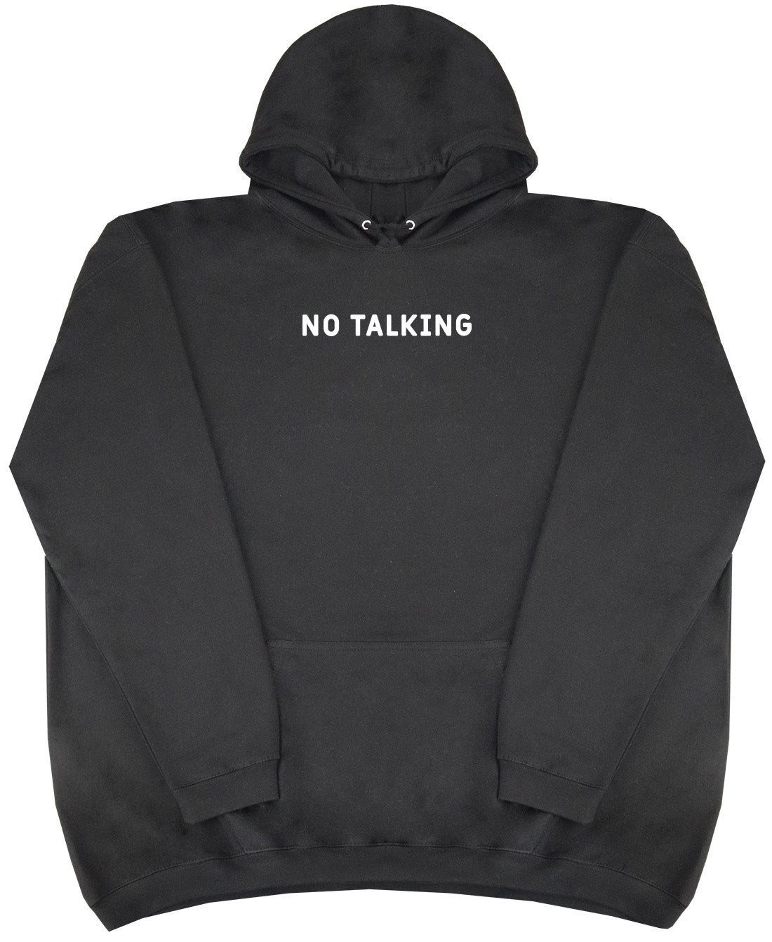 No Talking - Kids Oversized Comfy Original Hoody