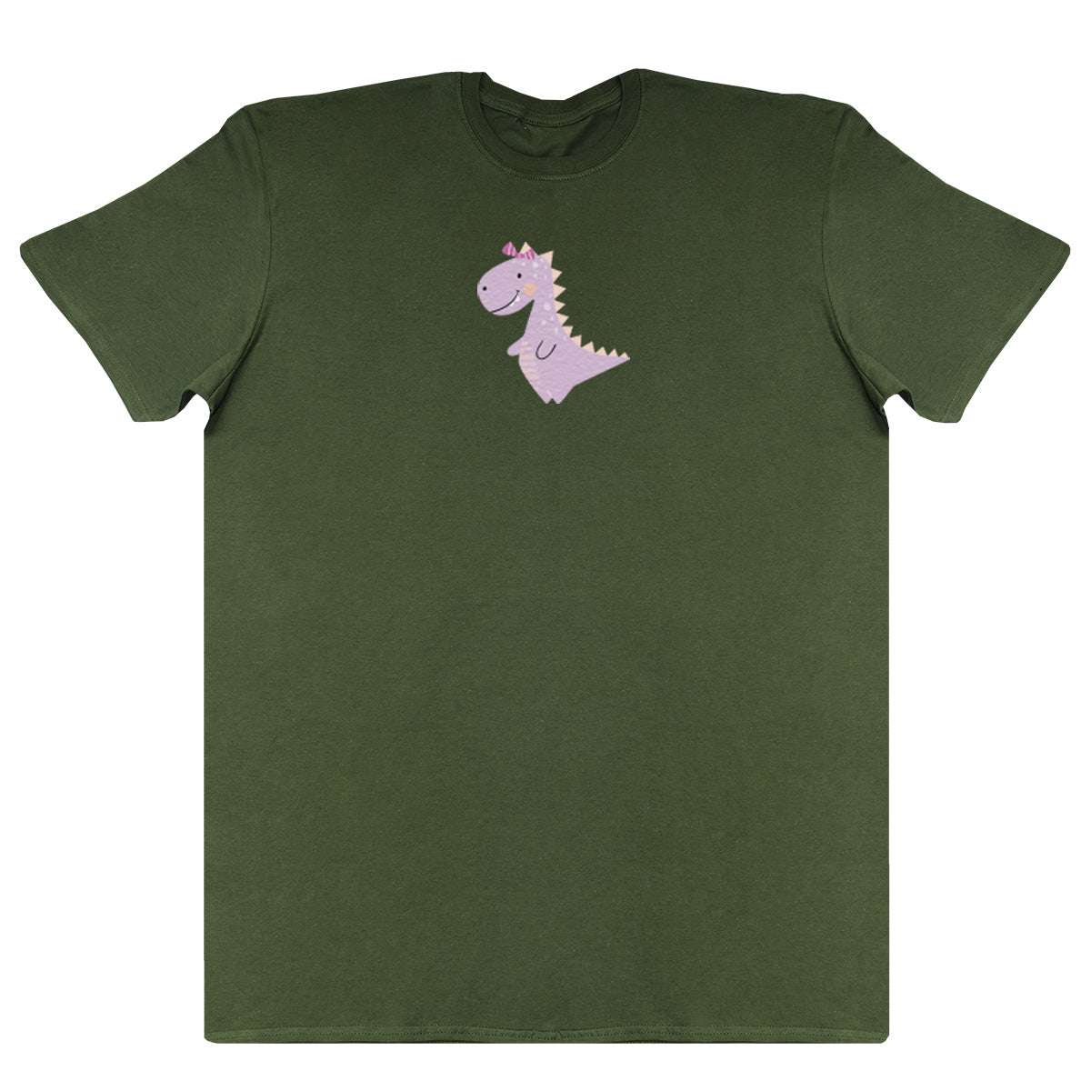 Pink Dino - Kids Oversized Comfy T-Shirt