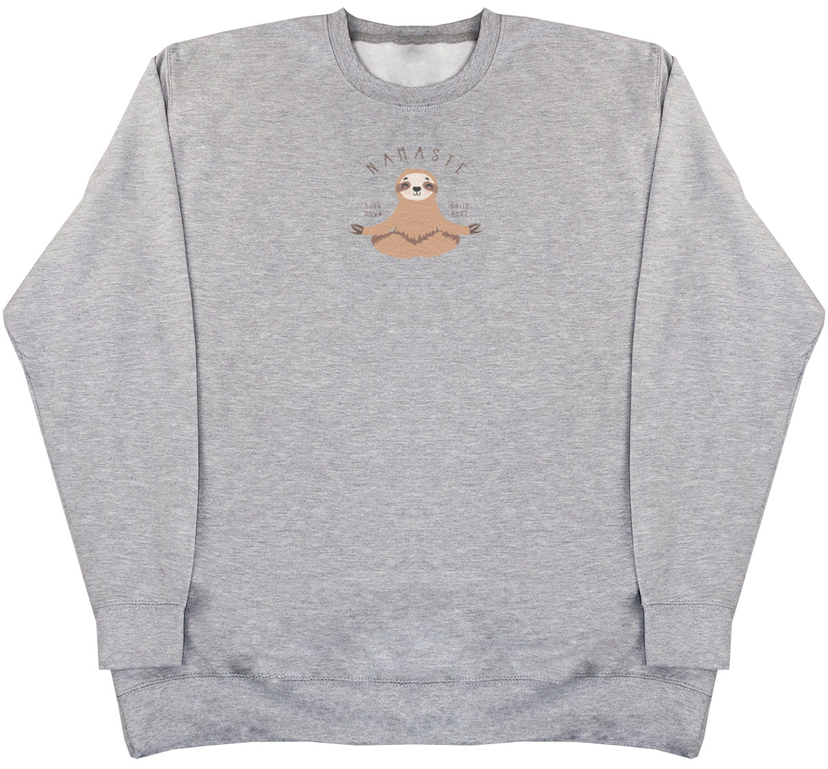 Namaste Sloth - Kids Oversized Comfy Sweater