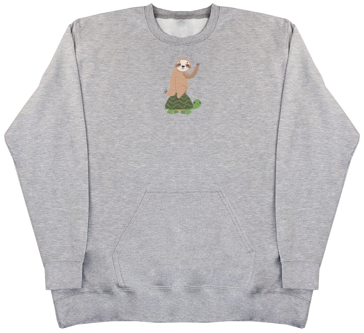 Sloth & Tortoise - Huge Oversized Hoodless Hoodie