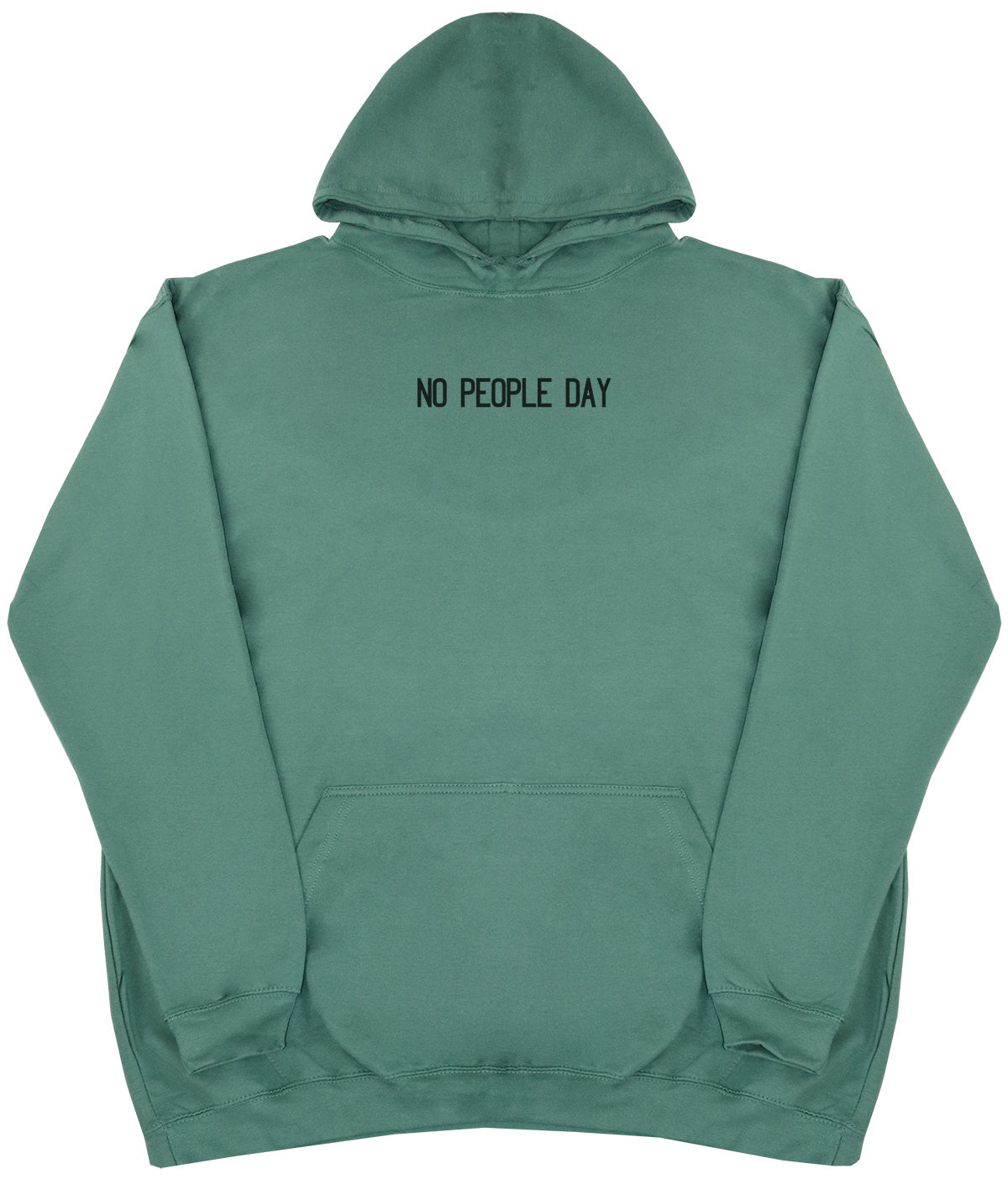NO PEOPLE DAY - Huge Oversized Comfy Original Hoody