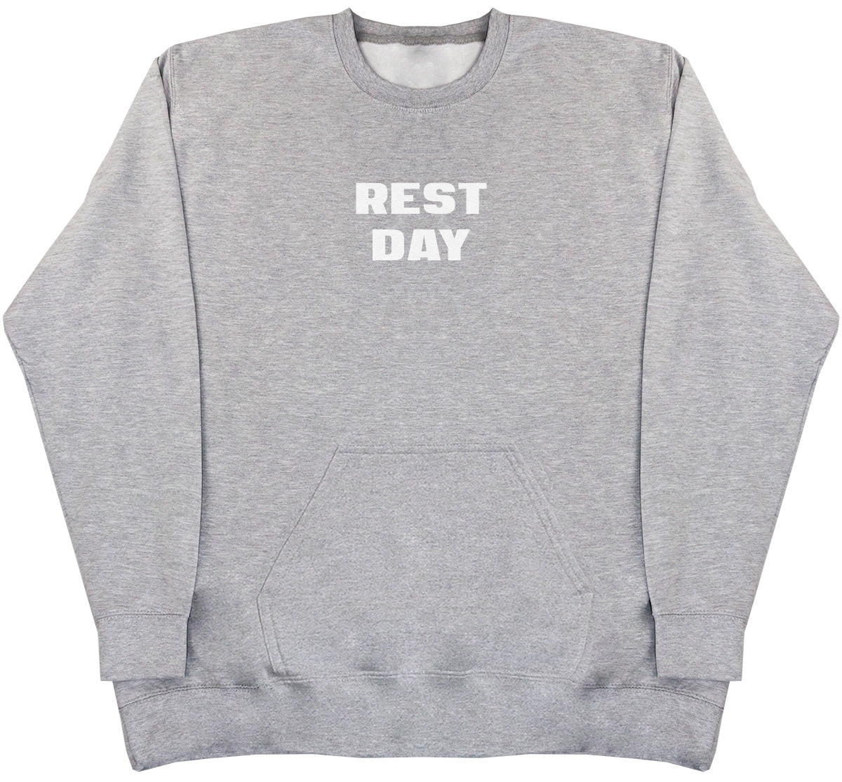 Rest Day - Huge Oversized Hoodless Hoodie