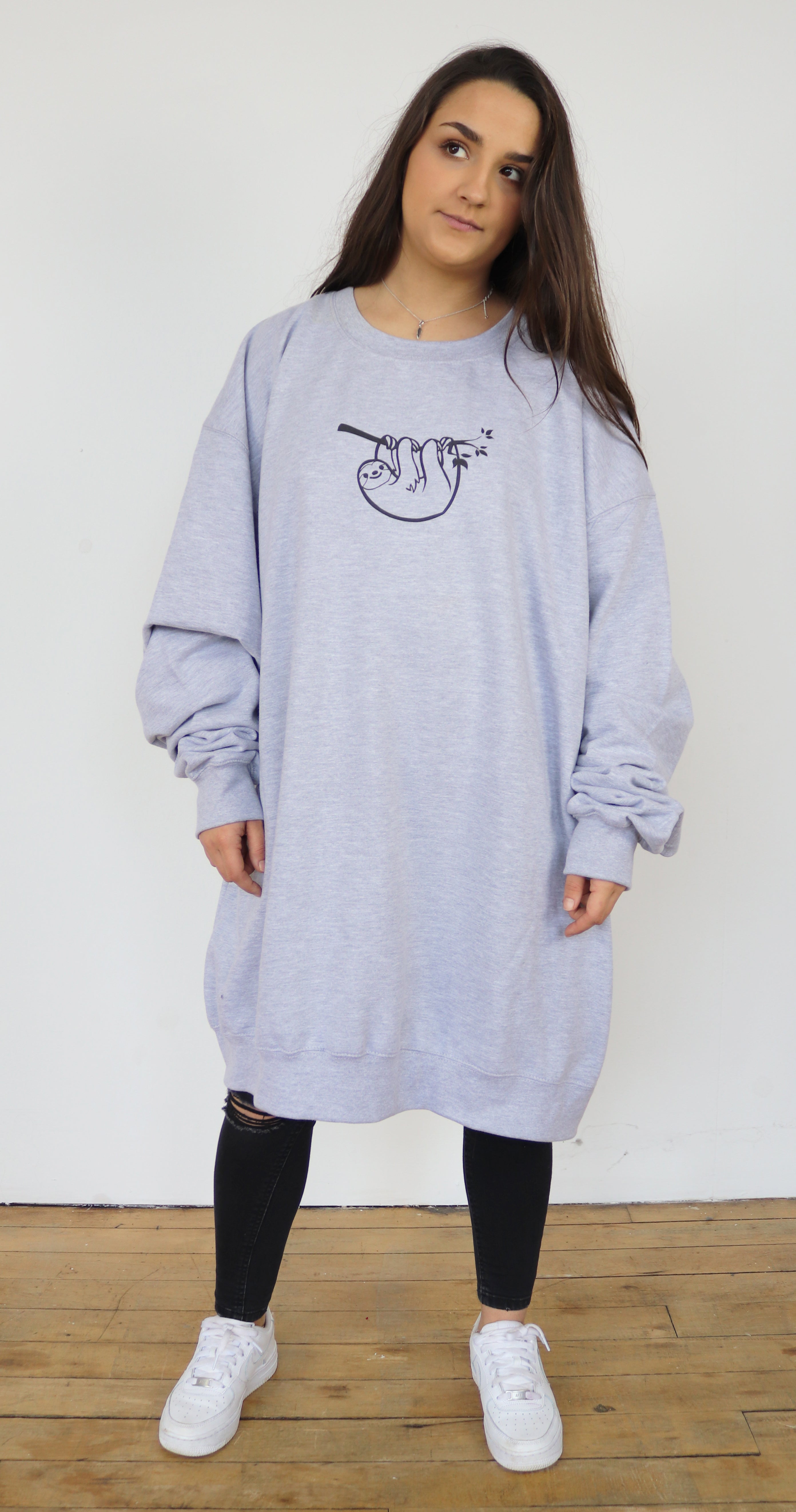 Hanging Sloth - Huge Oversized Comfy Original Sweater