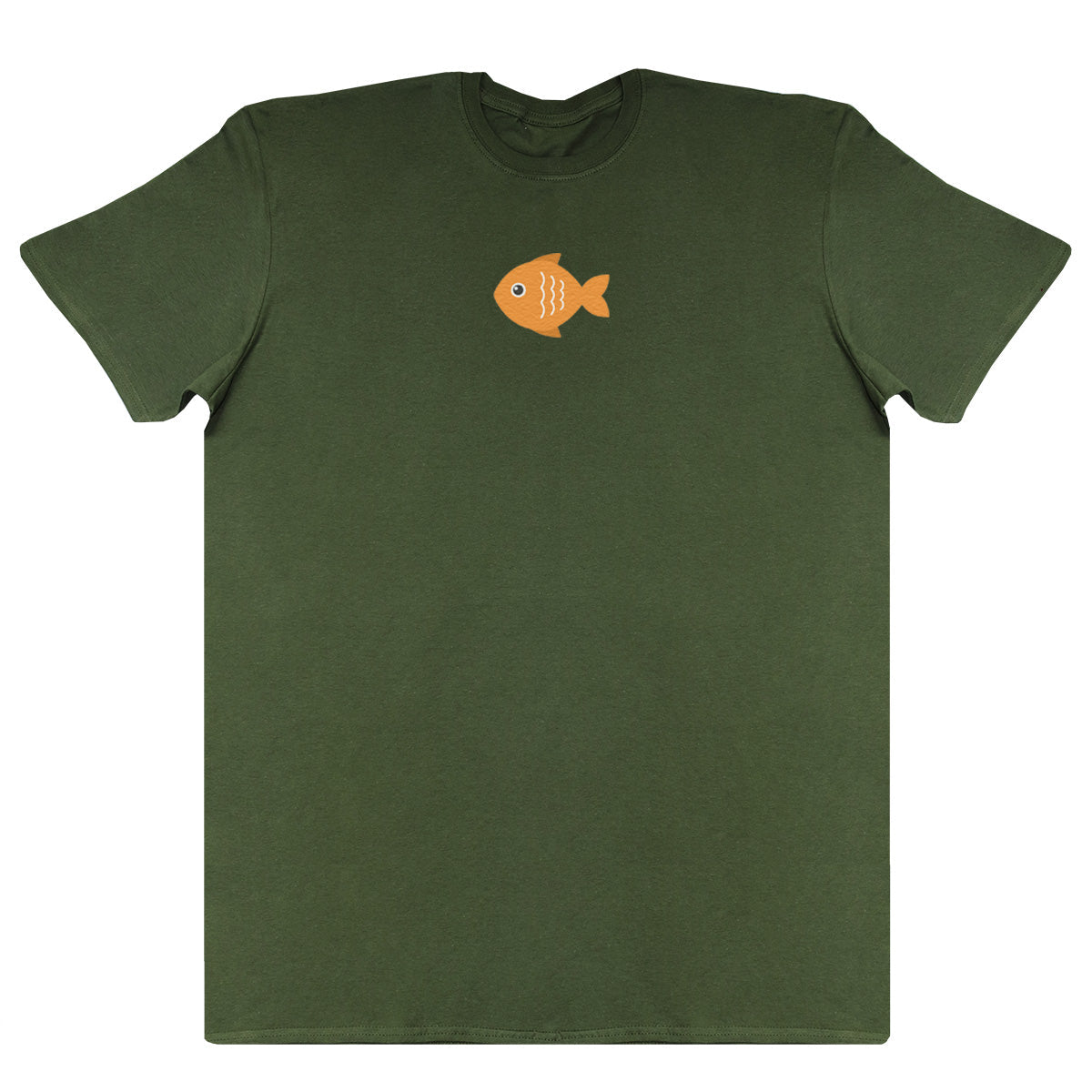 Orange Fish - Kids Oversized Comfy T-Shirt