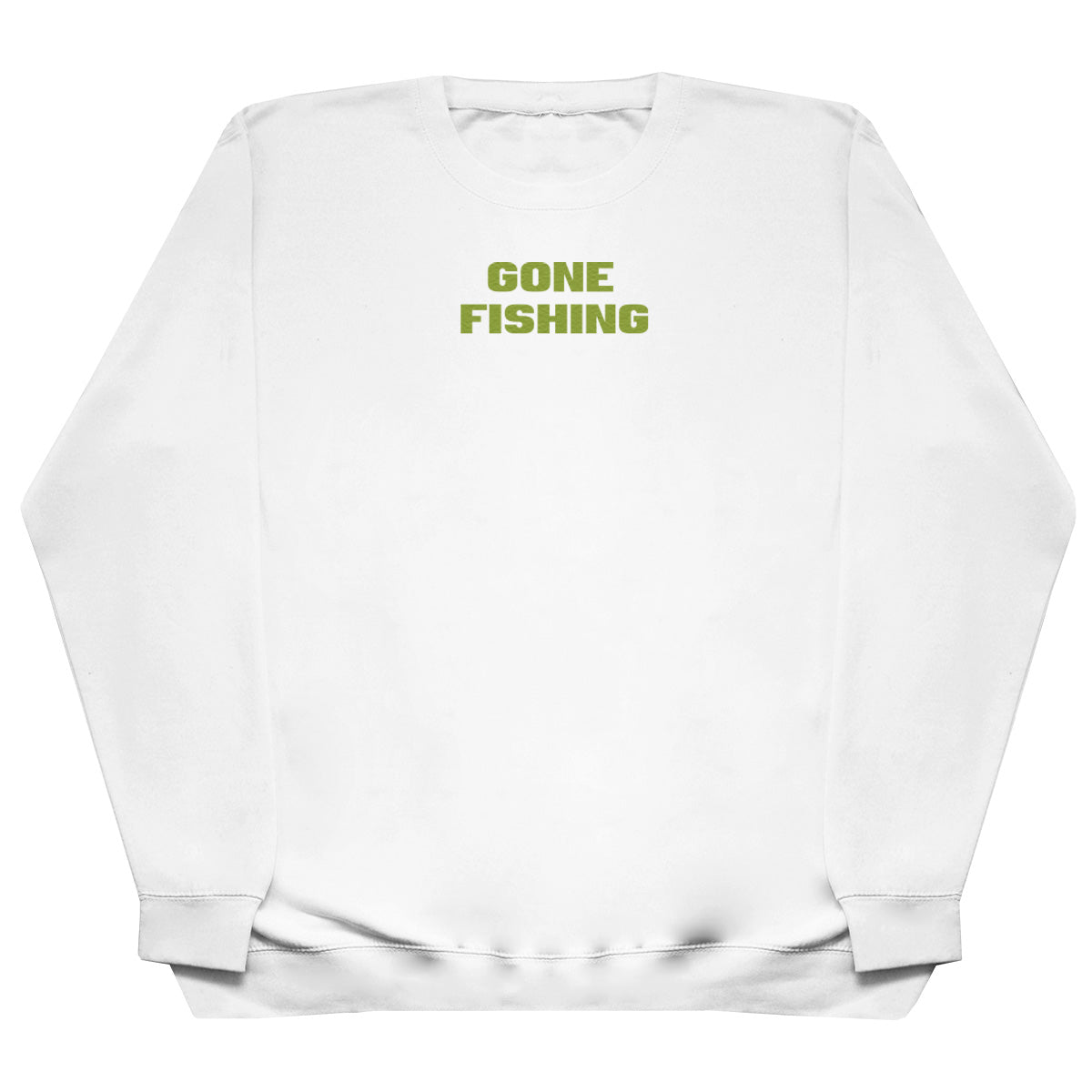Gone Fishing - Huge Oversized Comfy Original Sweater
