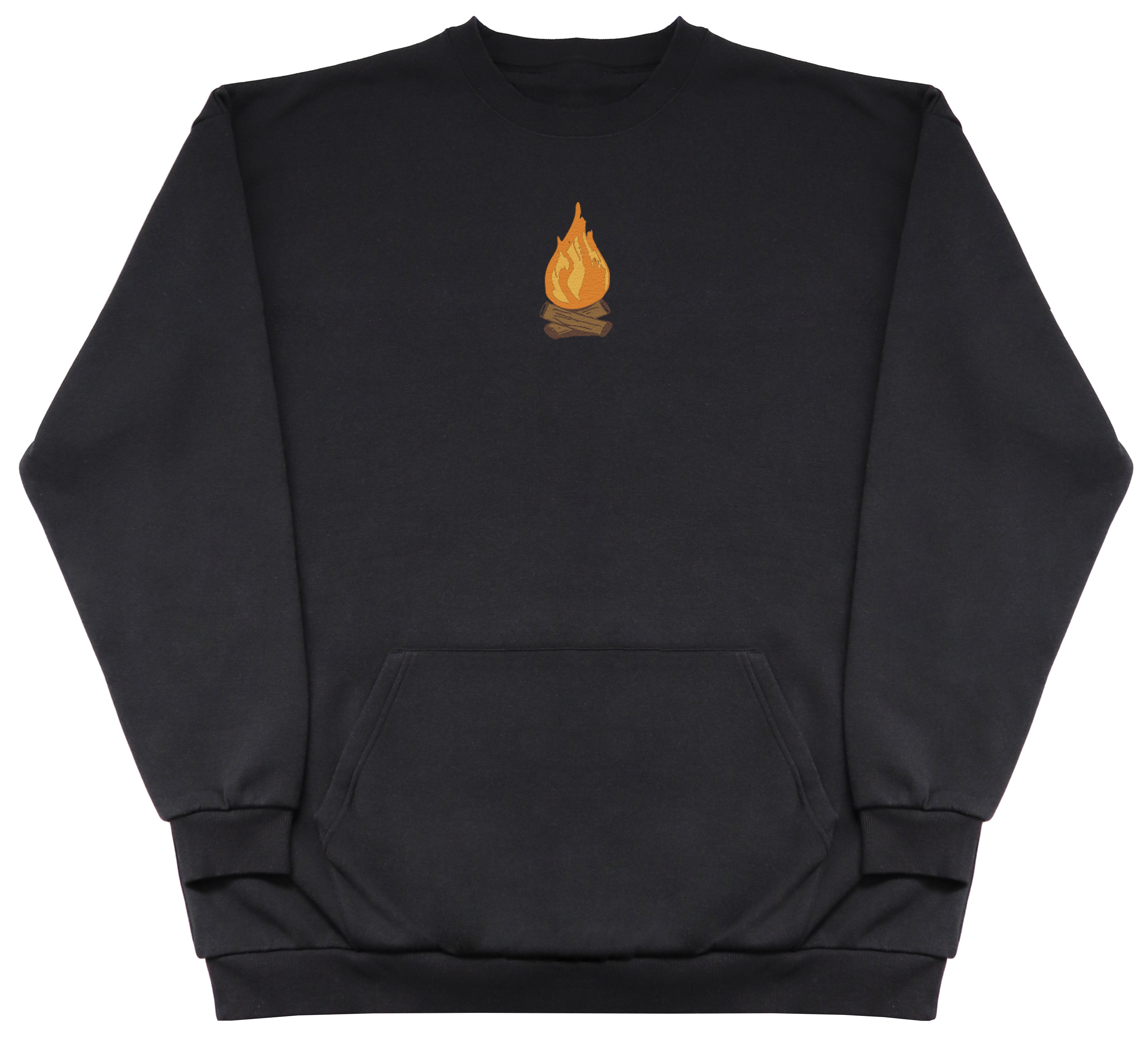 Camp Fire - Huge Oversized Hoodless Hoodie
