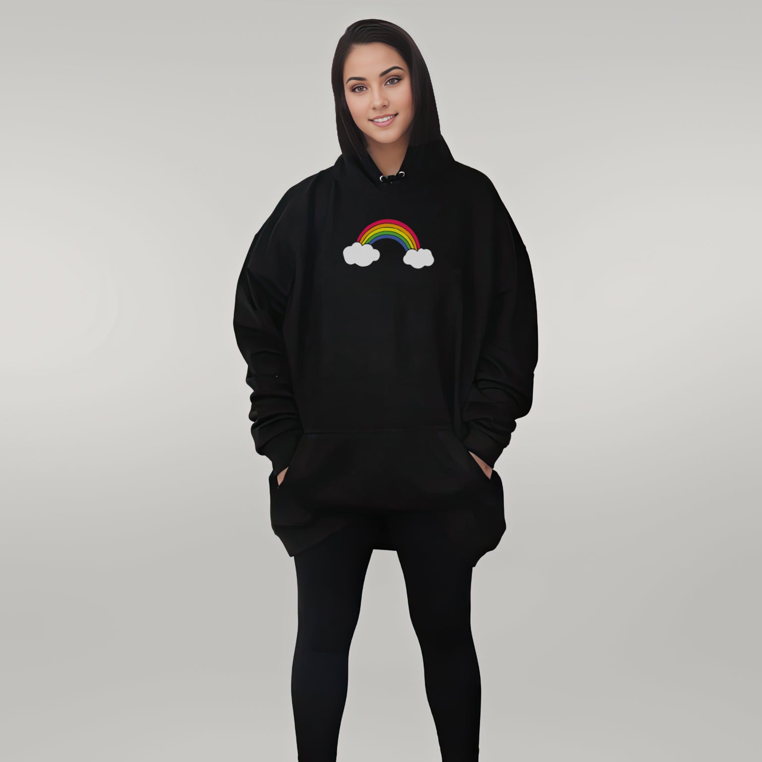 Rainbow - Huge Oversized Comfy Original Hoody