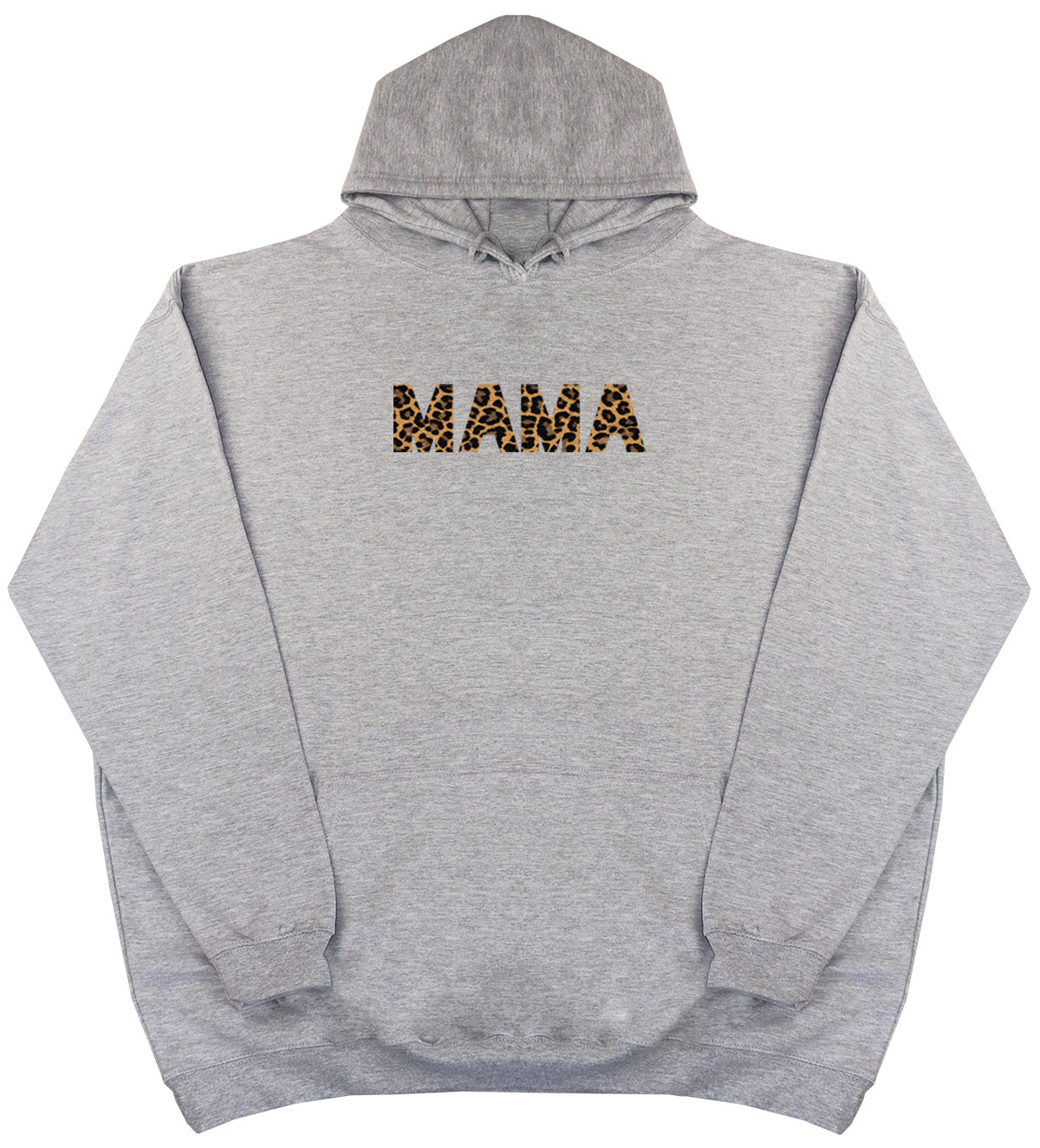 MAMA - Leopard Print - Huge Oversized Comfy Original Hoody