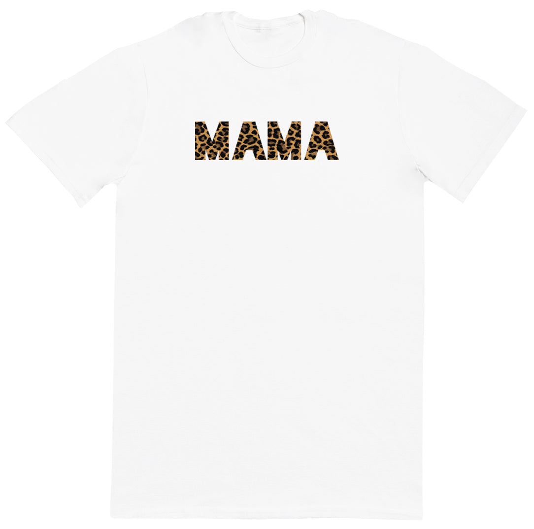 MAMA - Leopard Print - Huge Oversized Comfy Original T-Shirt