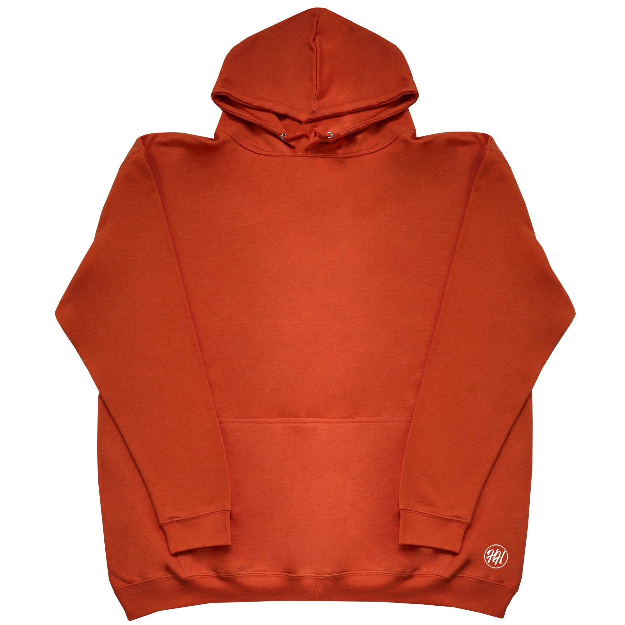 Blank 'No Mood' - Orange Huge Oversized Original Hoody