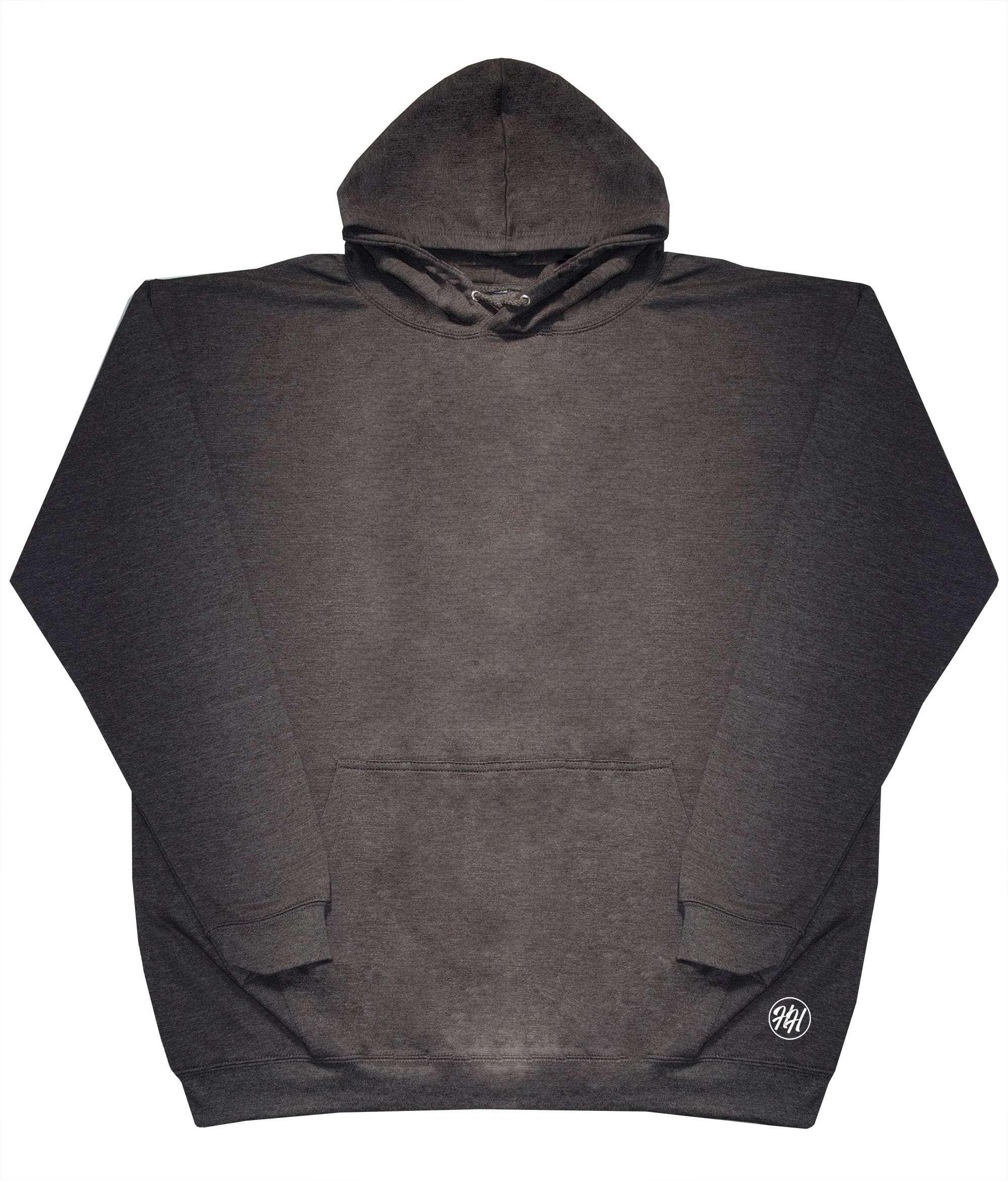 Blank 'No Mood' - Charcoal Huge Oversized Original Hoody