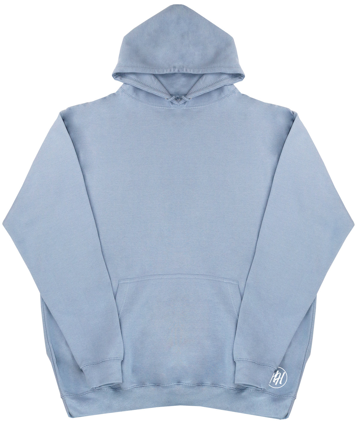 Blank 'No Mood' - Dusty Blue Huge Oversized Original Hoody