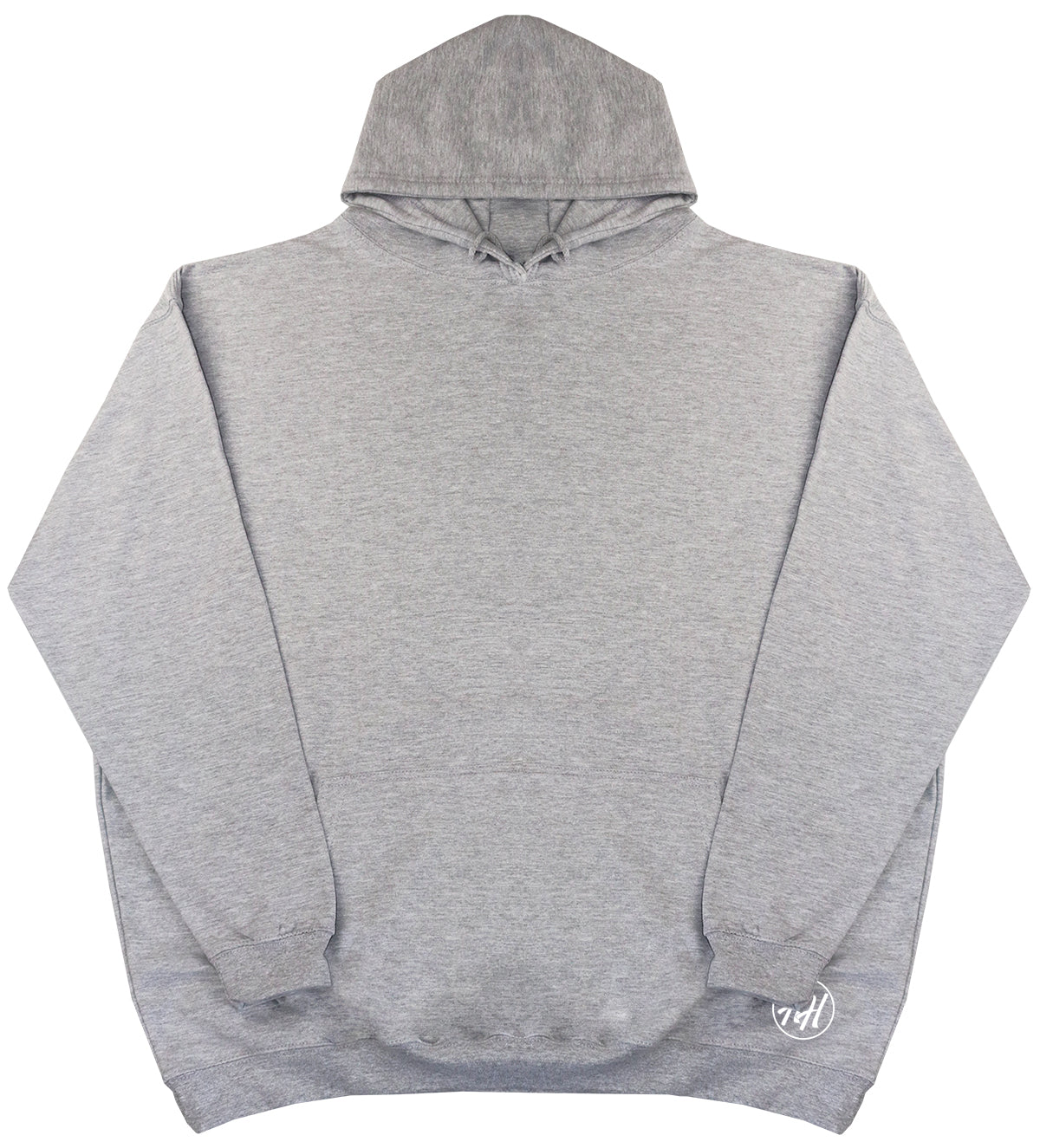 Blank 'No Mood' - Grey Huge Oversized Original Hoody