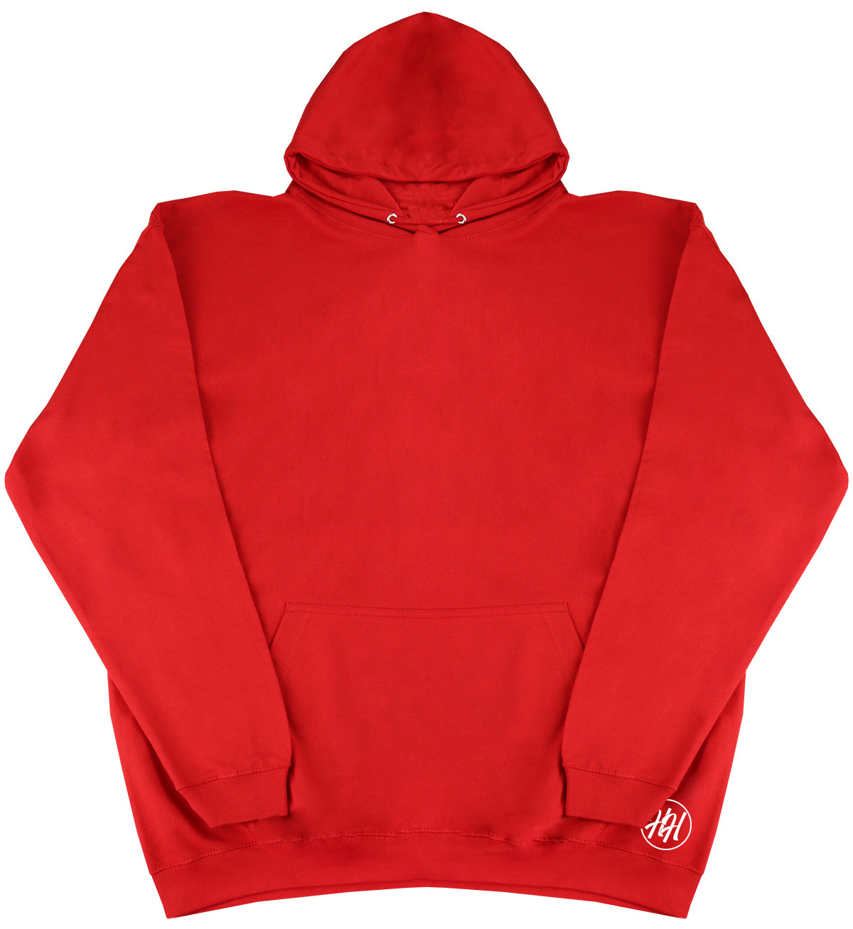 Blank 'No Mood' - Red Huge Oversized Original Hoody