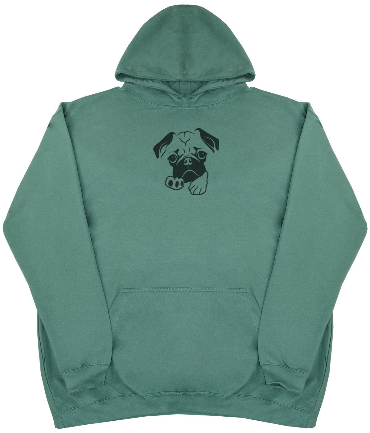 Pug - New Style - Huge Size - Oversized Comfy Hoody