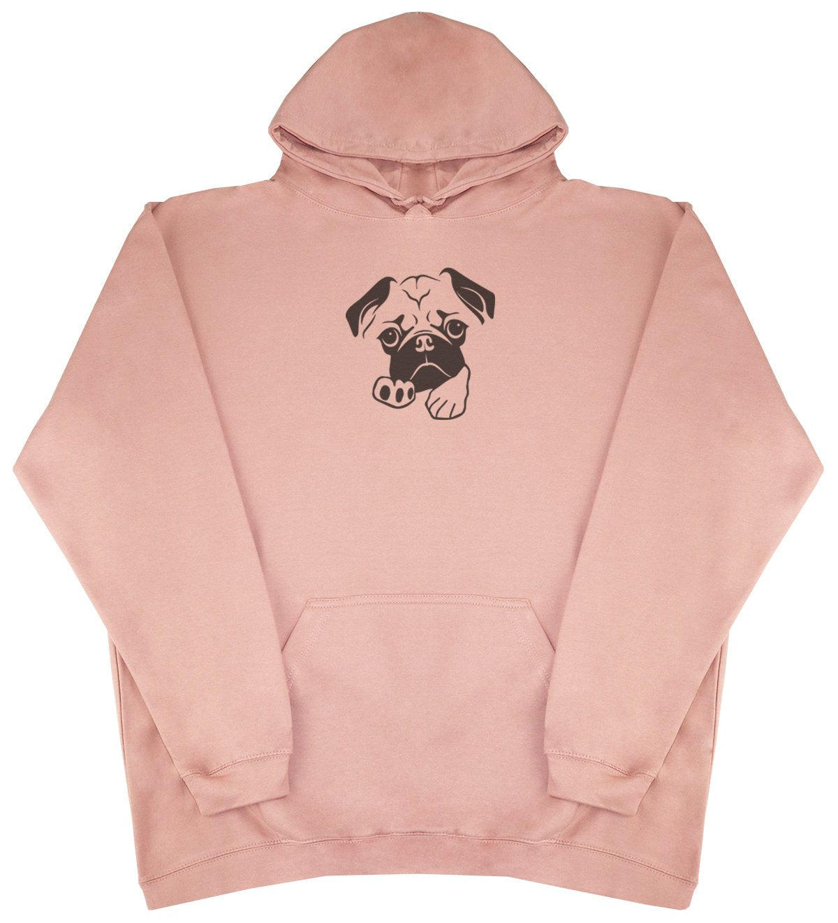 Pug - New Style - Huge Size - Oversized Comfy Hoody