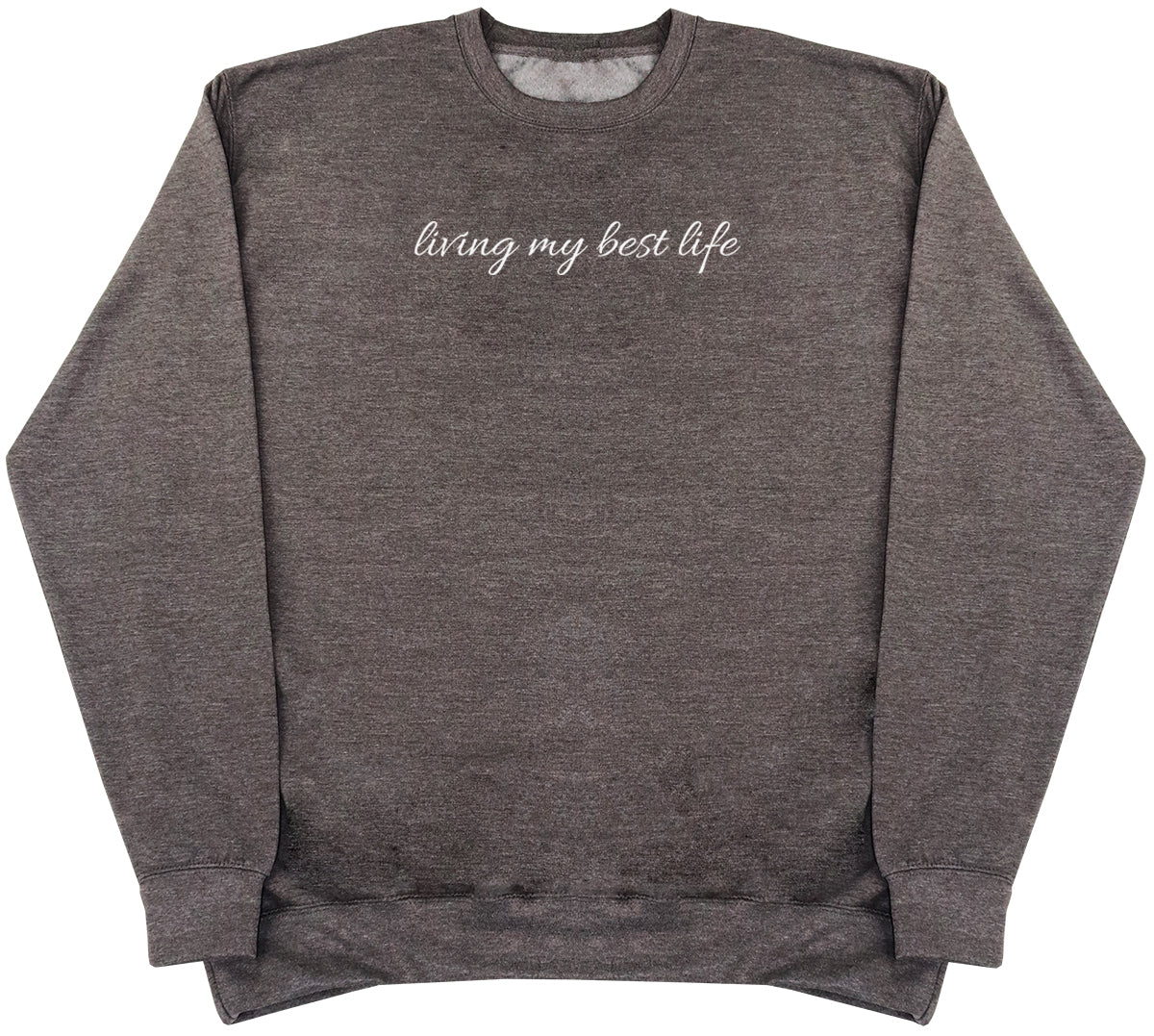 Living my best life sweater on sale