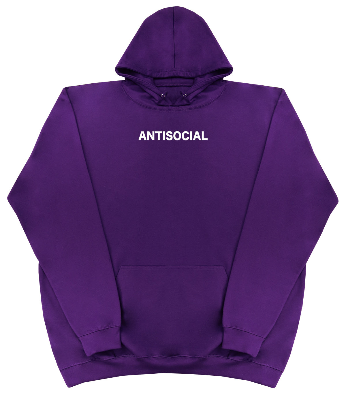 Antisocial - Huge Oversized Comfy Original Hoody