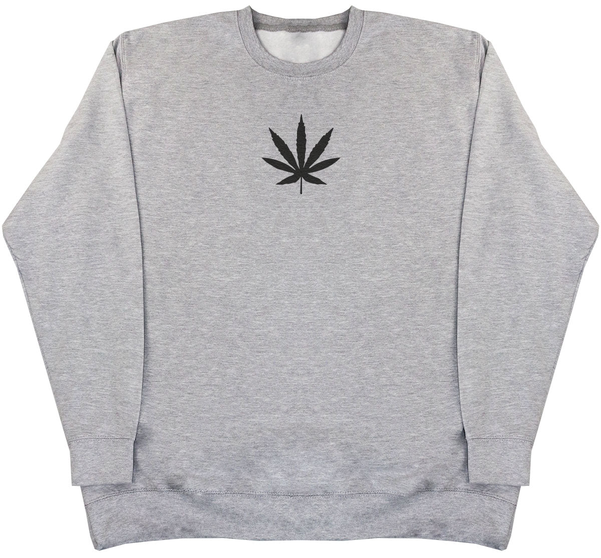 Black Leaf - Huge Oversized Comfy Original Sweater