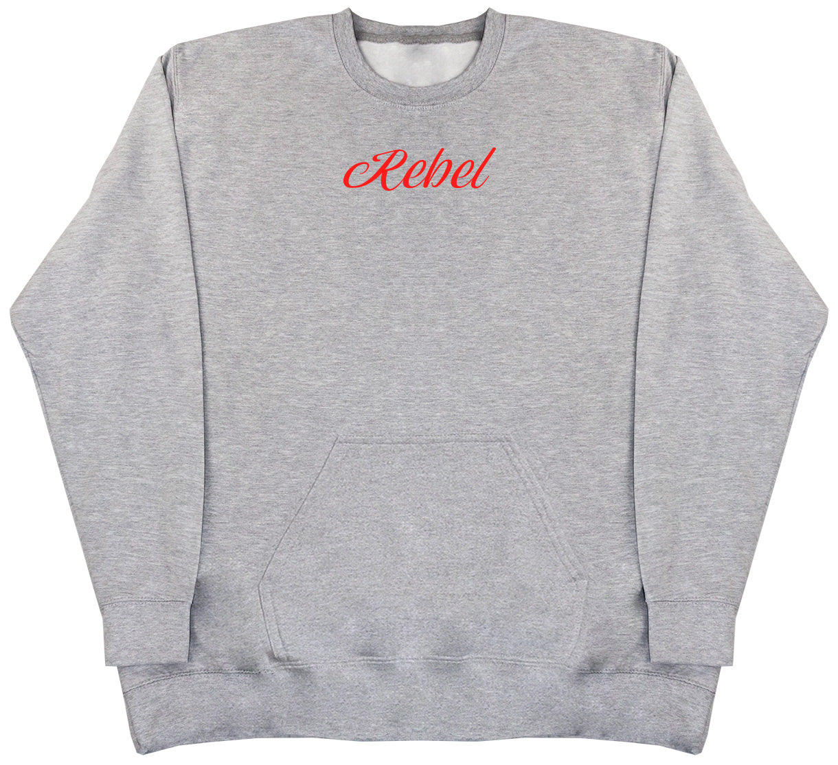 Rebel - Huge Oversized Hoodless Hoodie