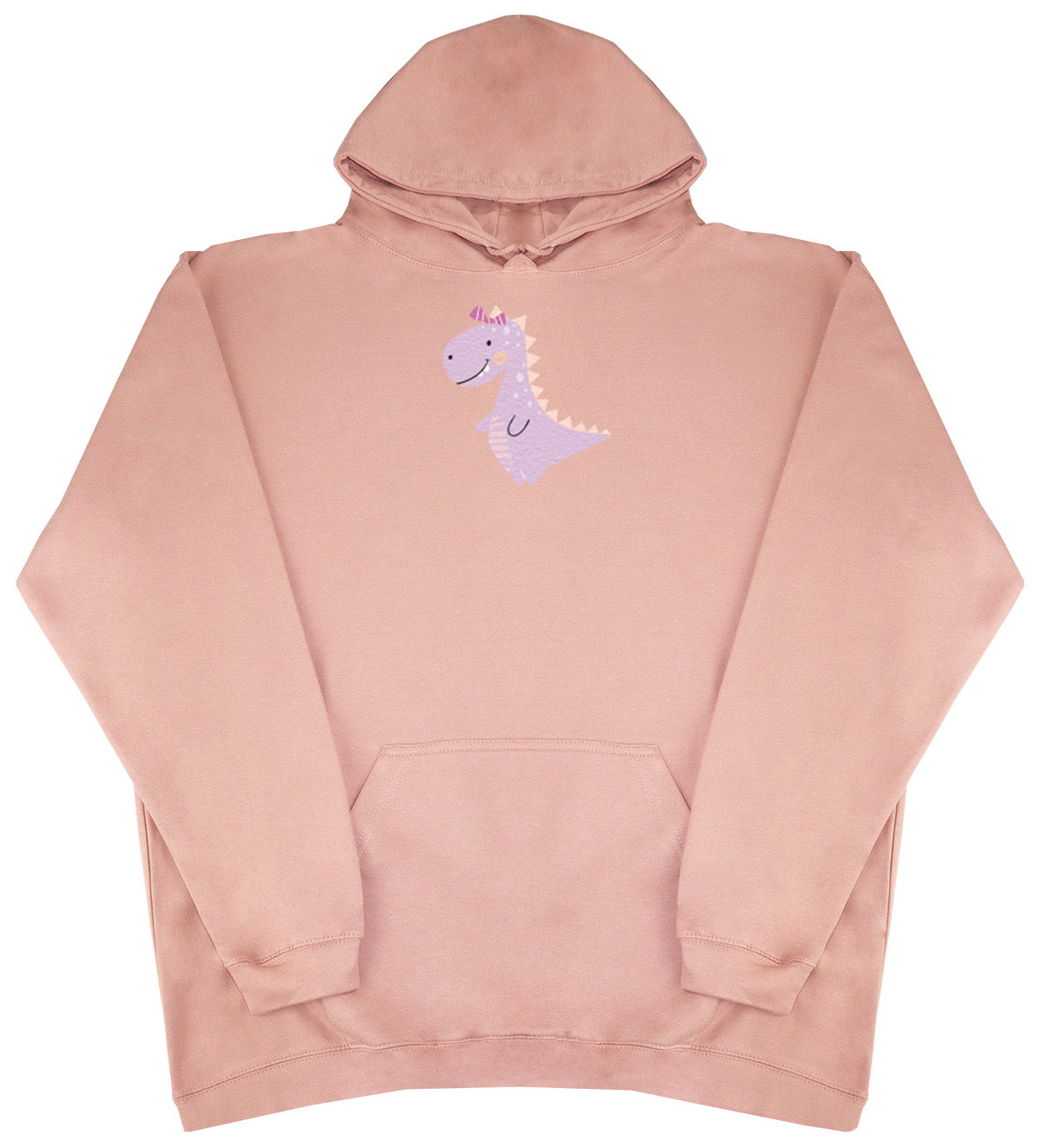 Pink Dino - New Style - Oversized Comfy Hoody