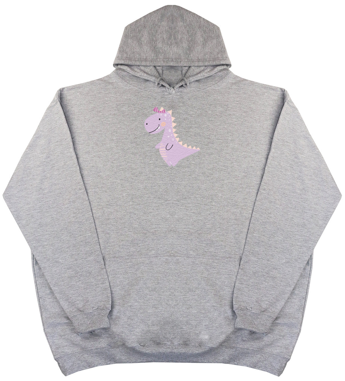Pink Dino - New Style - Oversized Comfy Hoody