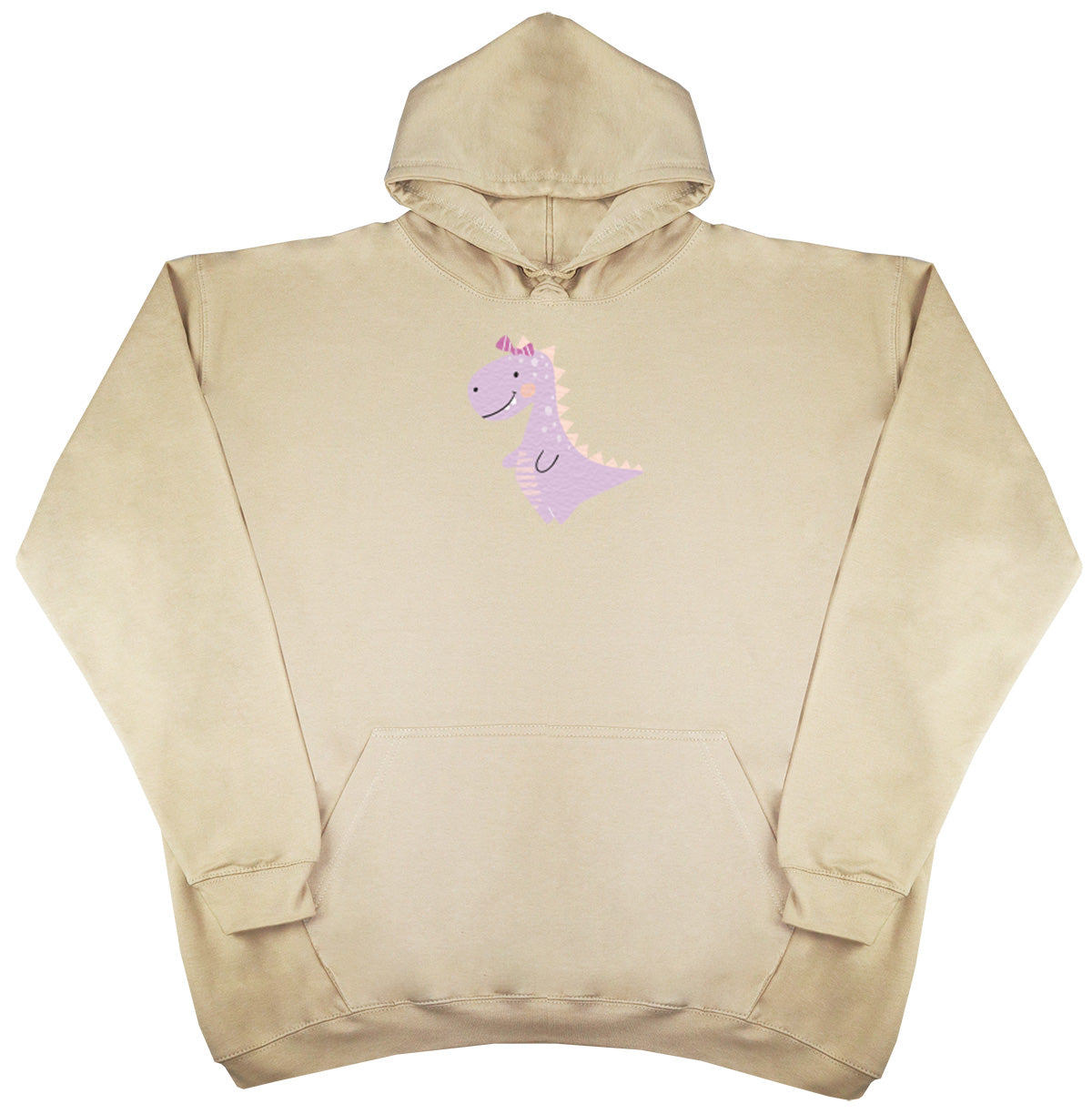 Pink Dino - New Style - Oversized Comfy Hoody