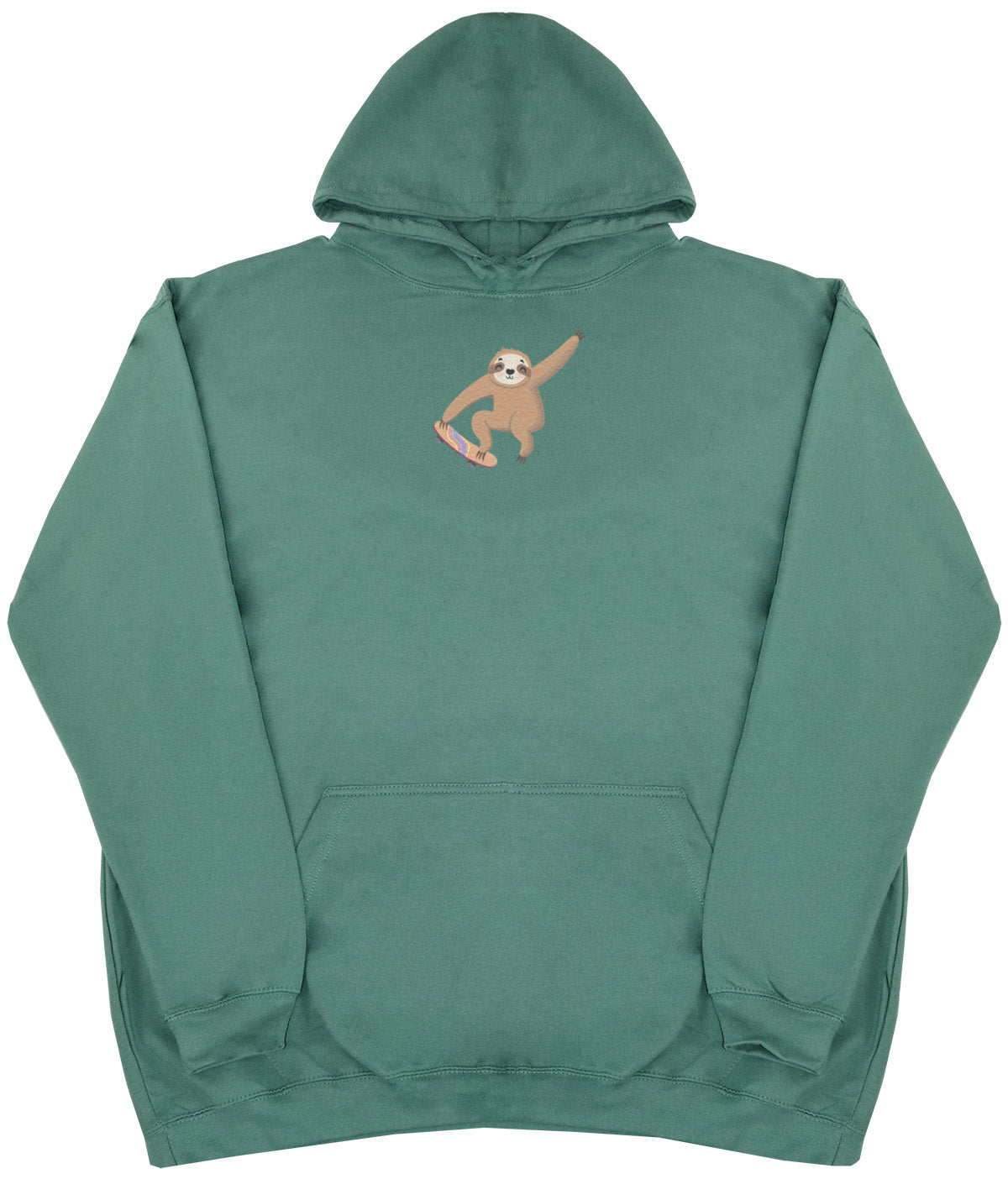 Skating Sloth - New Style - Oversized Comfy Hoody