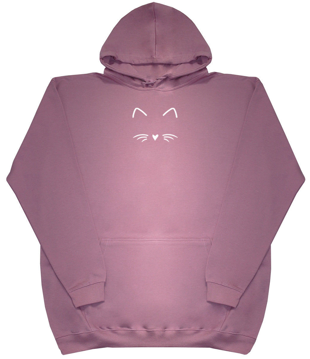 Cat Face - Huge Oversized Comfy Original Hoody