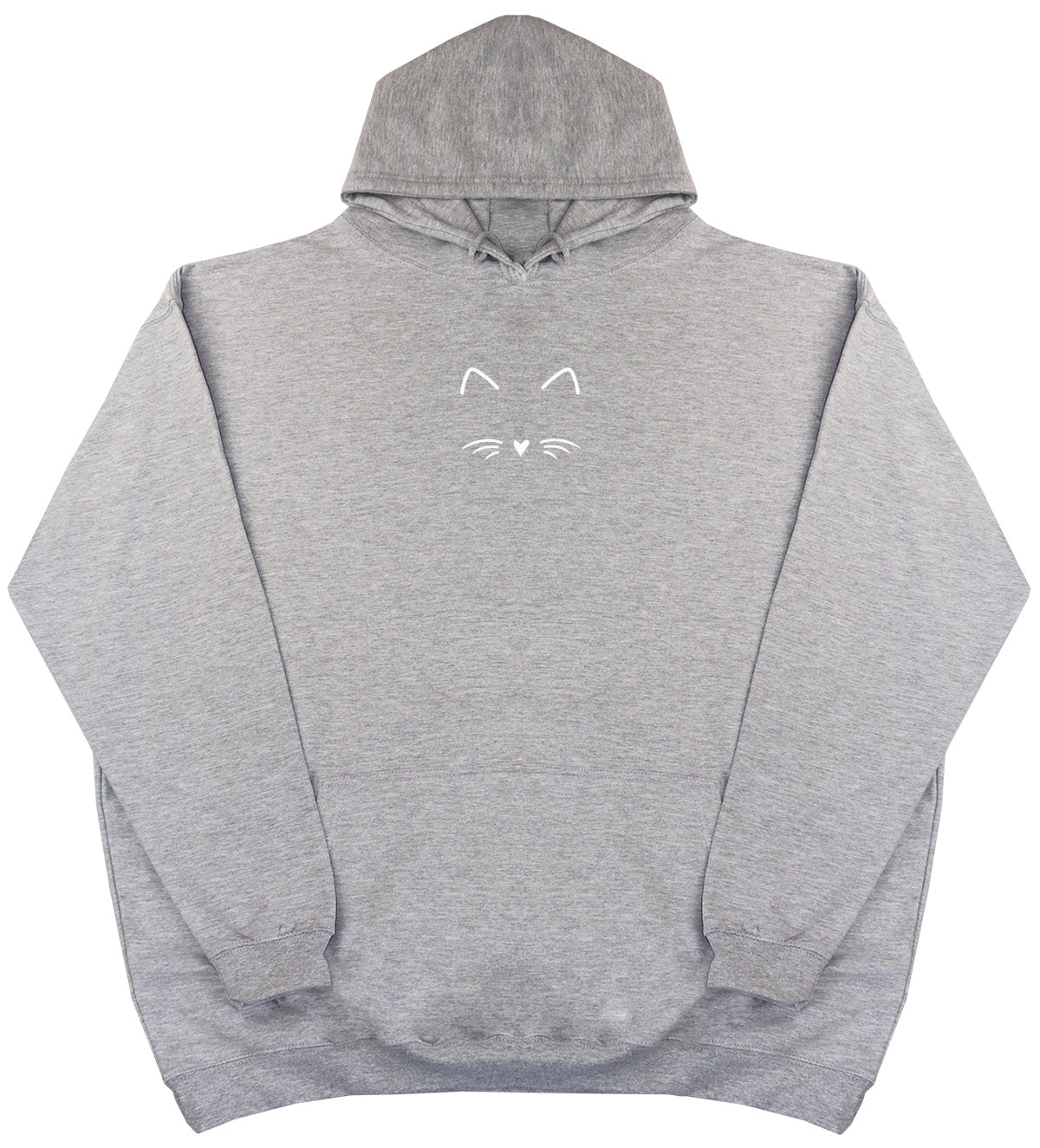 Cat Face - Huge Oversized Comfy Original Hoody