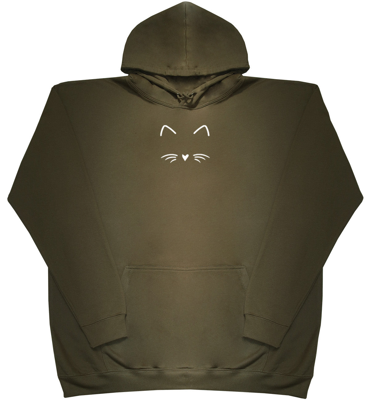 Cat Face - Huge Oversized Comfy Original Hoody