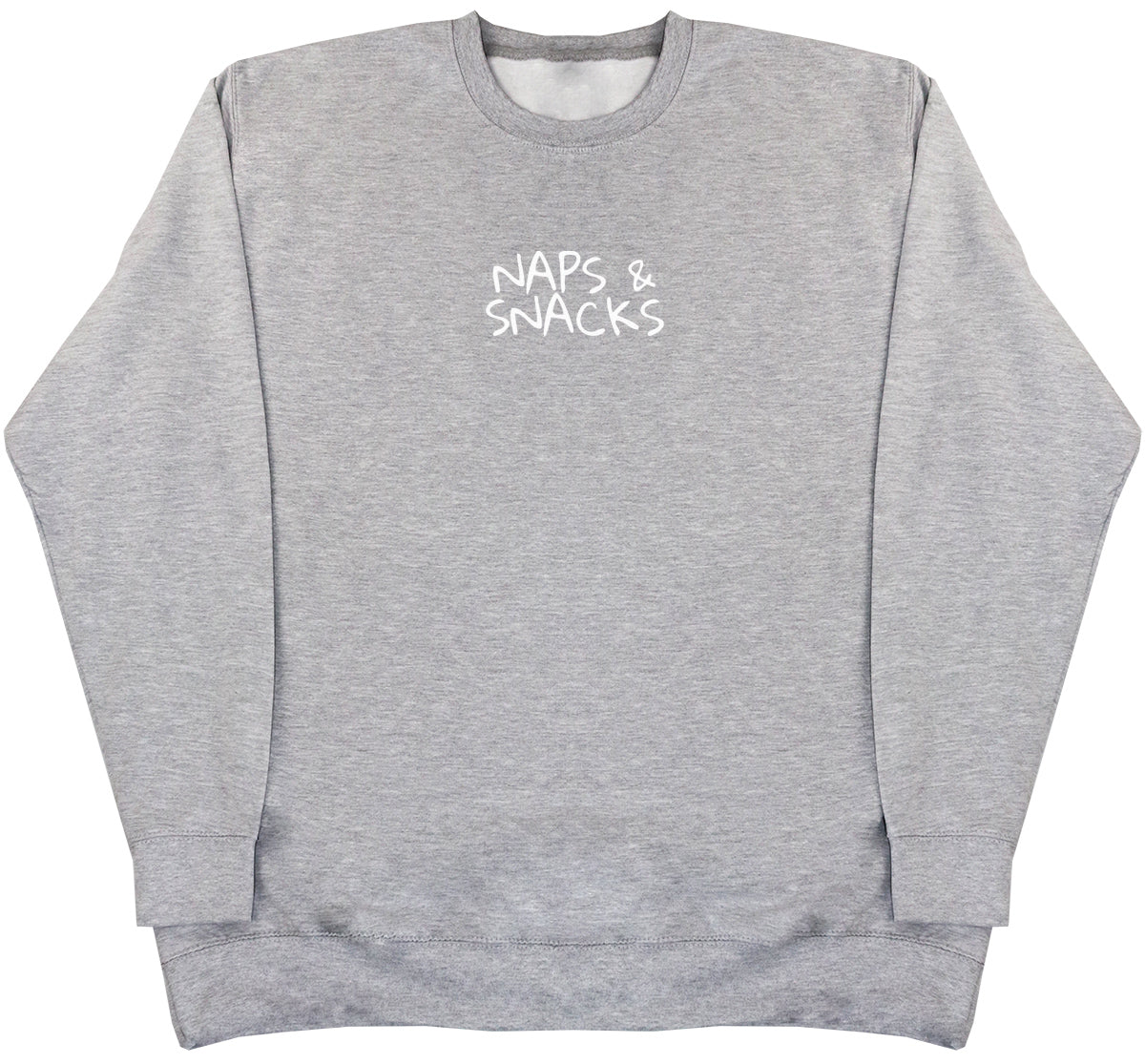 Naps & Snacks - Huge Oversized Comfy Original Sweater