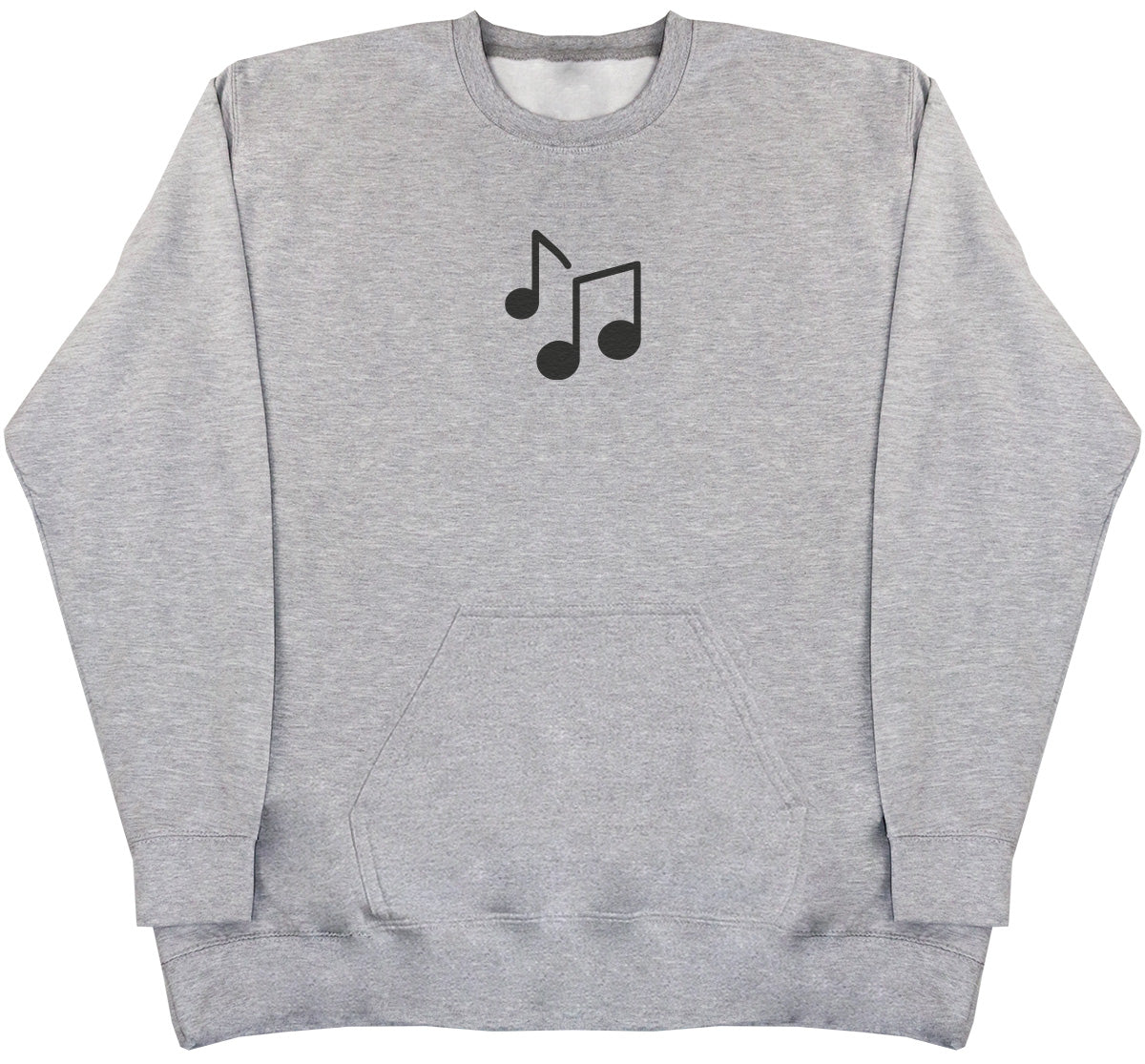 Music Note - Huge Oversized Hoodless Hoodie