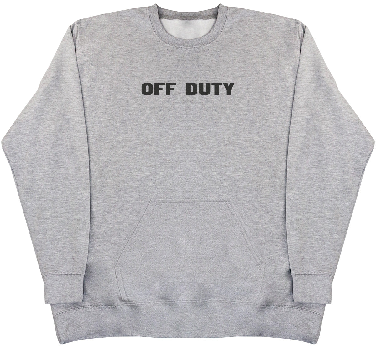 Off Duty - Huge Oversized Hoodless Hoodie