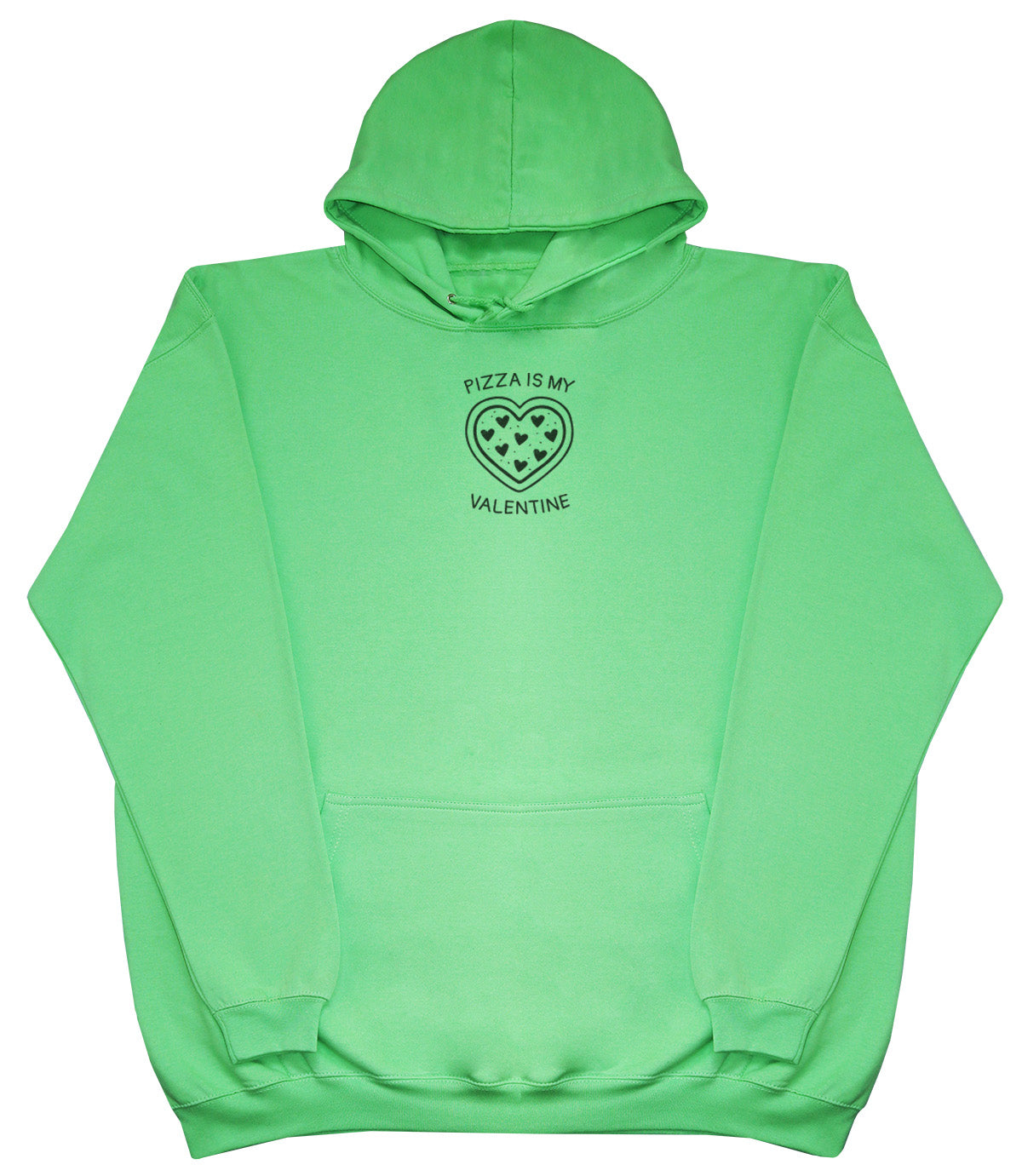 Pizza Is My Valentine - Kids Oversized Comfy Original Hoody