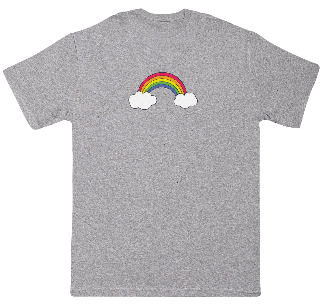 oversized rainbow t shirt