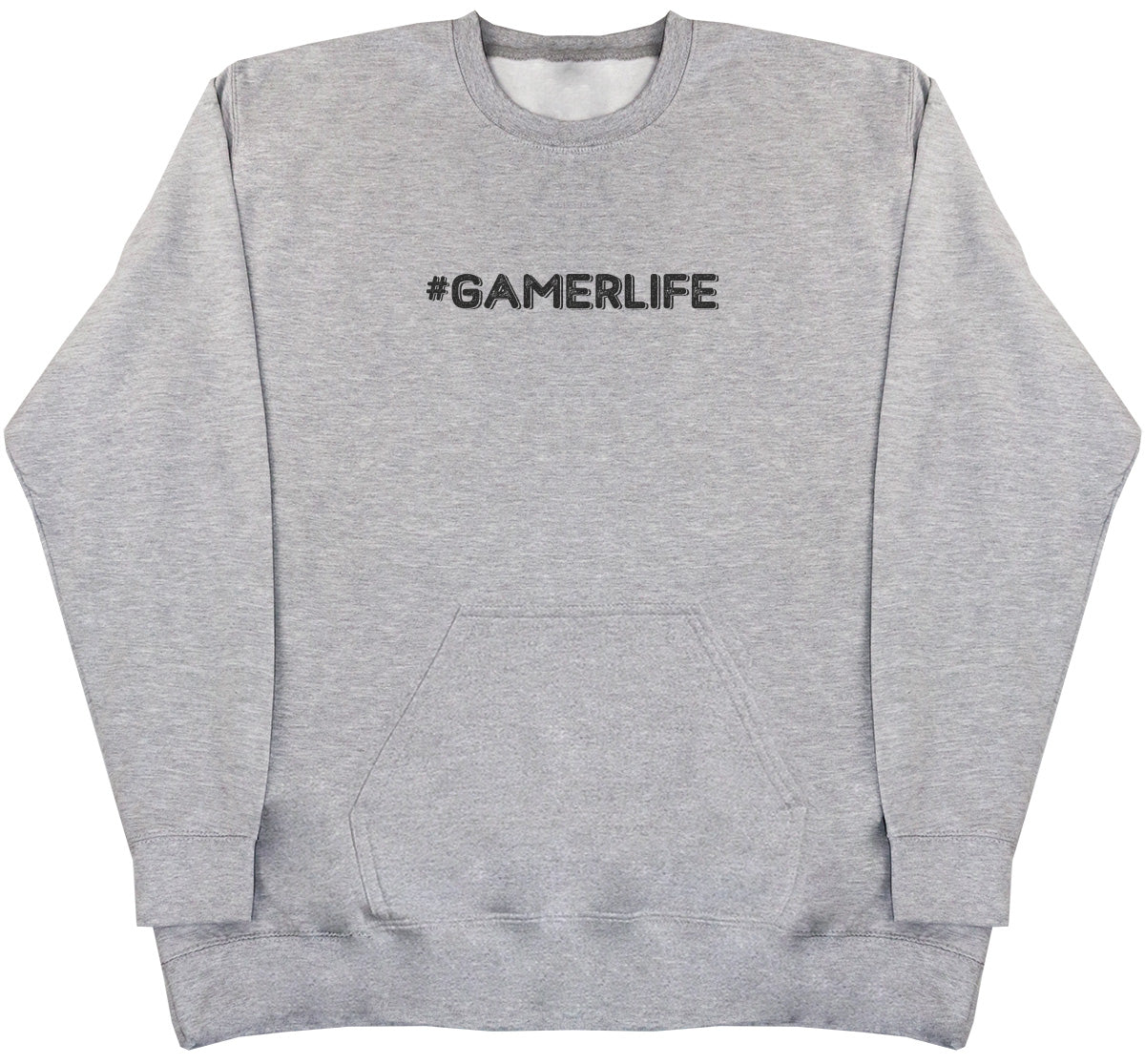 #GamerLife - Huge Oversized Hoodless Hoodie