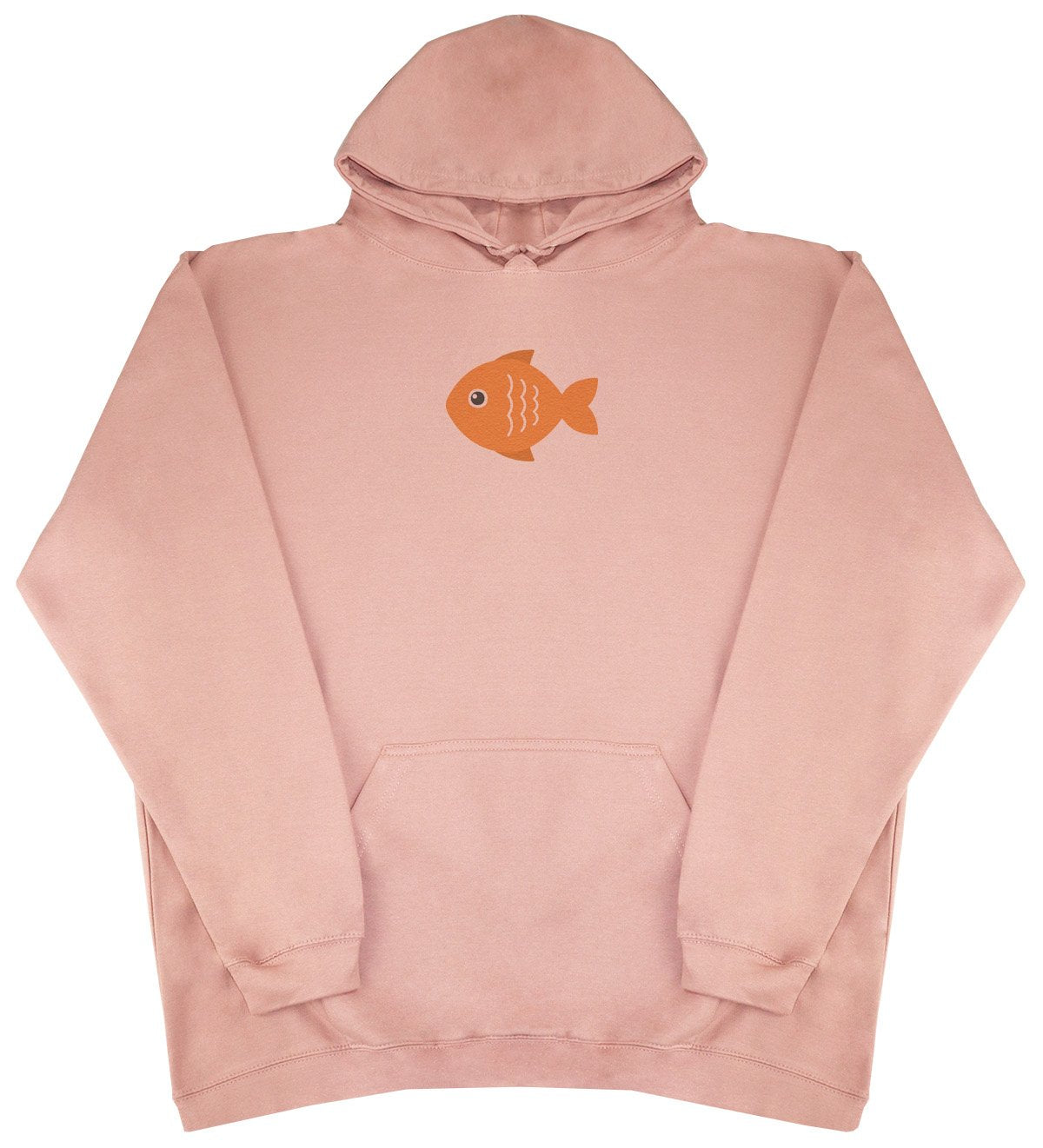 Orange Fish - New Style - Huge Size - Oversized Comfy Hoody