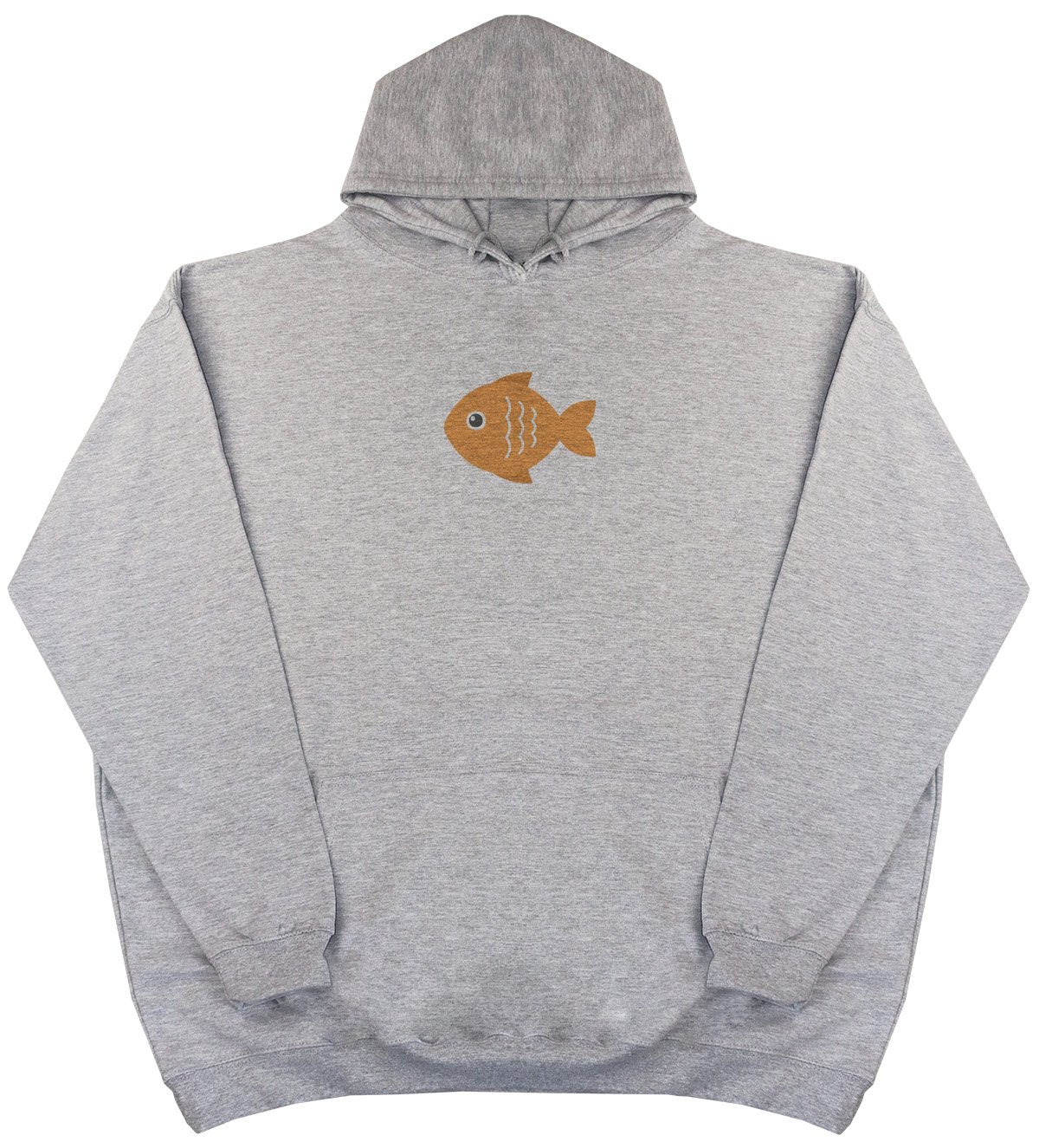 Orange Fish - New Style - Huge Size - Oversized Comfy Hoody