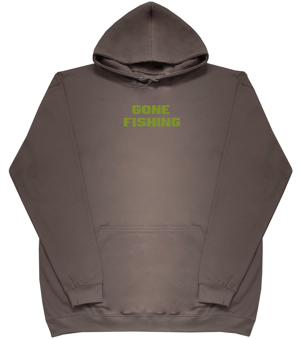 Gone Fishing - Huge Oversized Comfy Original Hoody