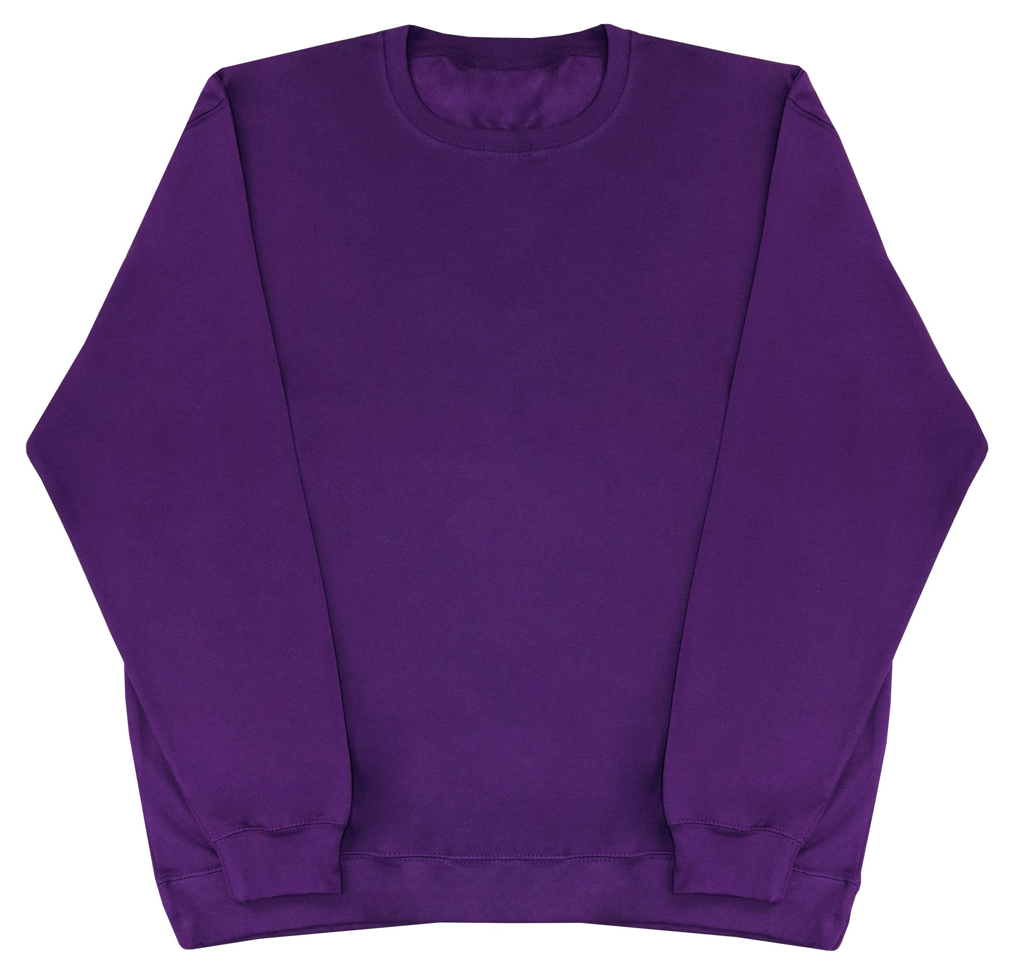 Personalised Sweater - Choice of Fonts - Black Text - Huge Oversized Comfy Original Sweater