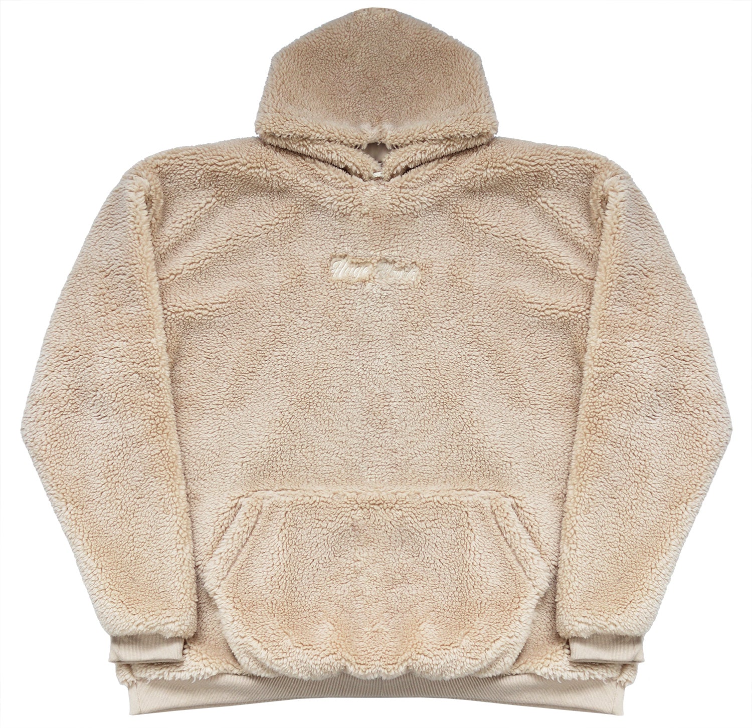 Huge Hoods Natural Teddy Oversized Original Hoody