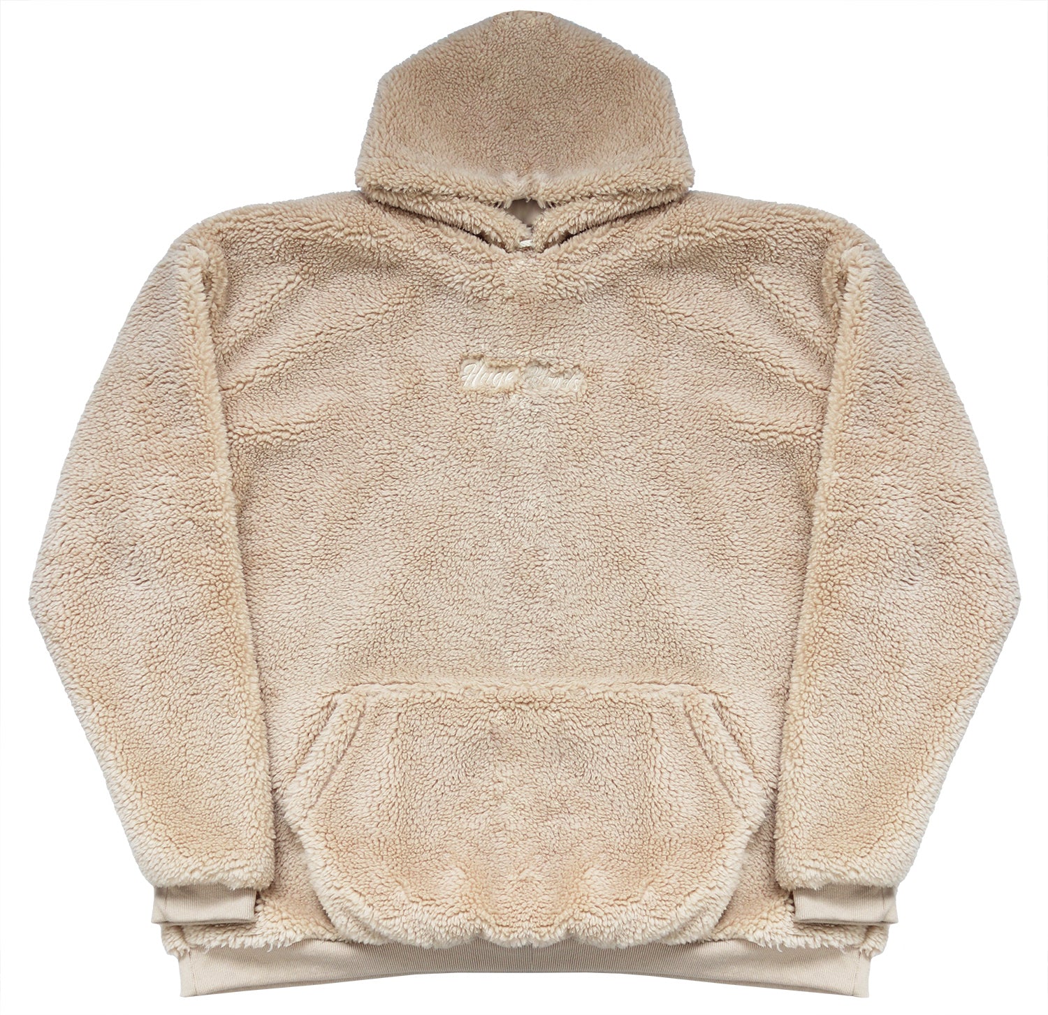 Huge Hoods Natural Teddy Oversized Original Hoody